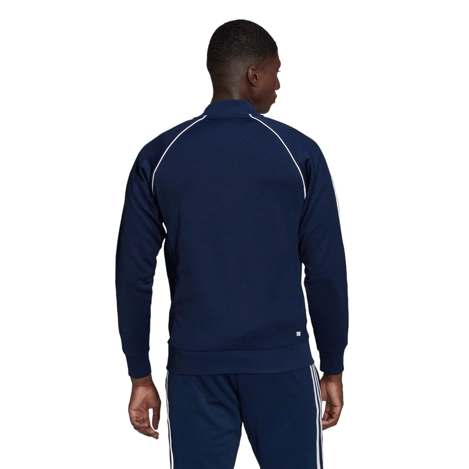 adidas Originals SST Superstar Track Top - Night Indigo / White - Image 3