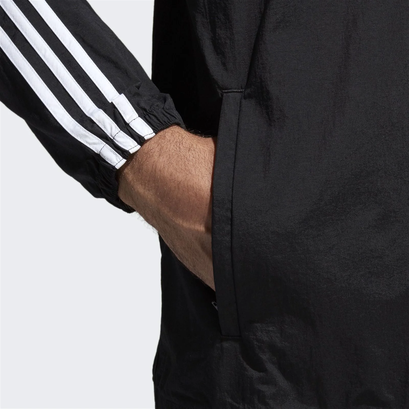 adidas Originals SST Superstar Windbreaker Jacket - Black - Image 5