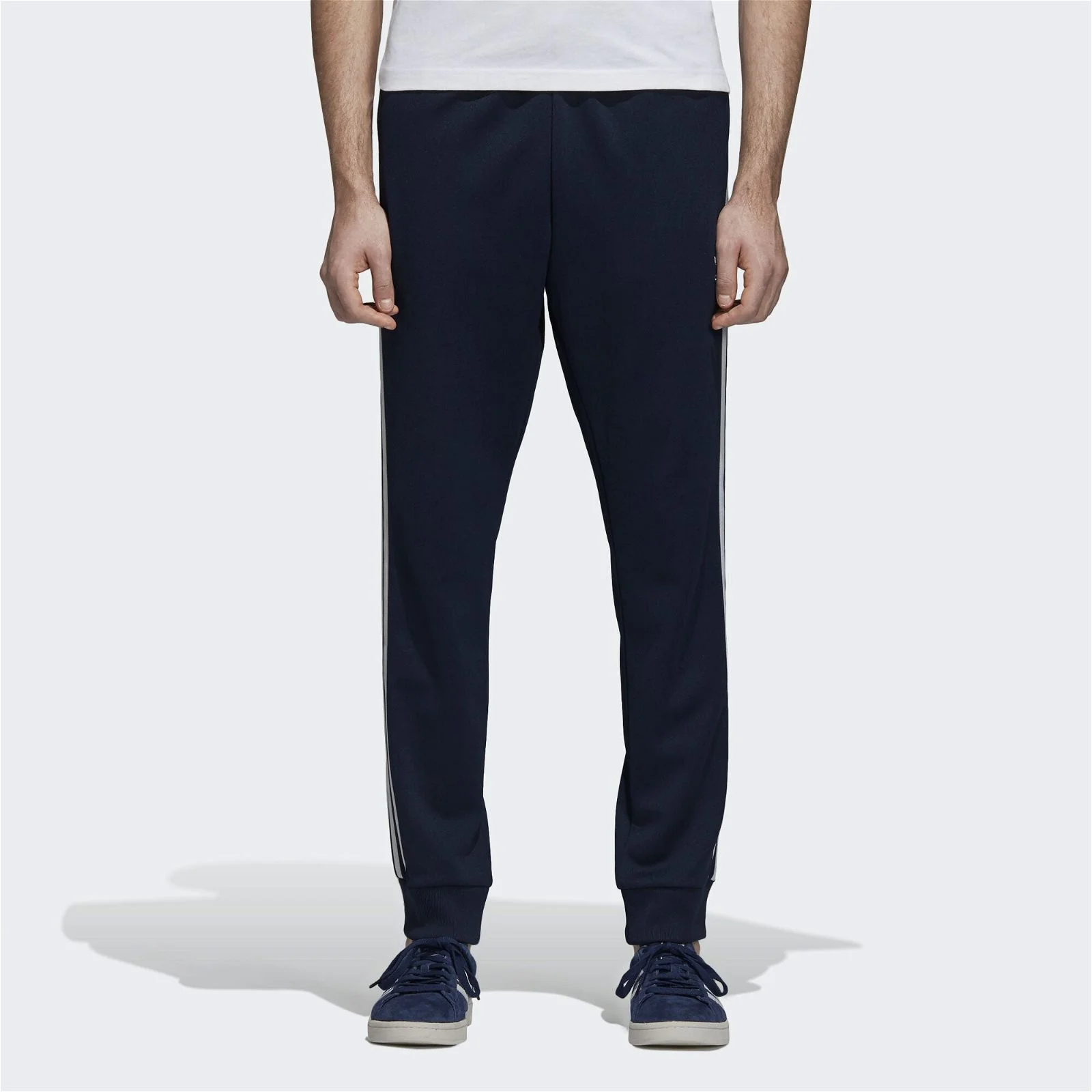 adidas Originals SST Track Pants - Navy - Image 3