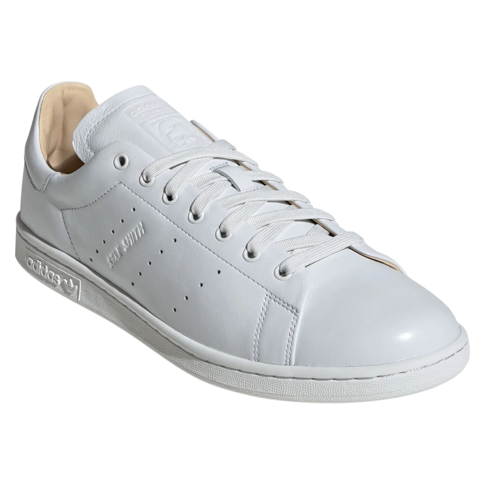 adidas Originals Stan Smith Lux Shoes - Crystal White / Sand Strata - Image 2