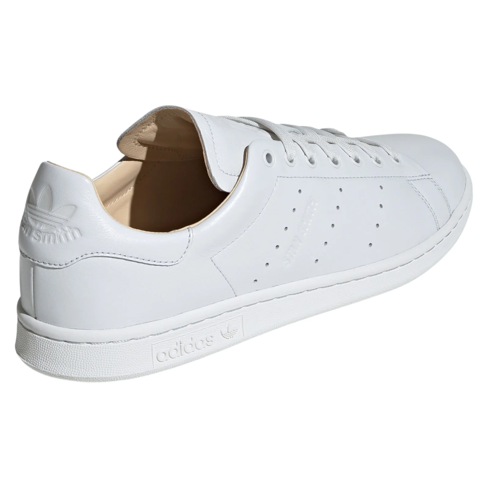 adidas Originals Stan Smith Lux Shoes - Crystal White / Sand Strata - Image 3