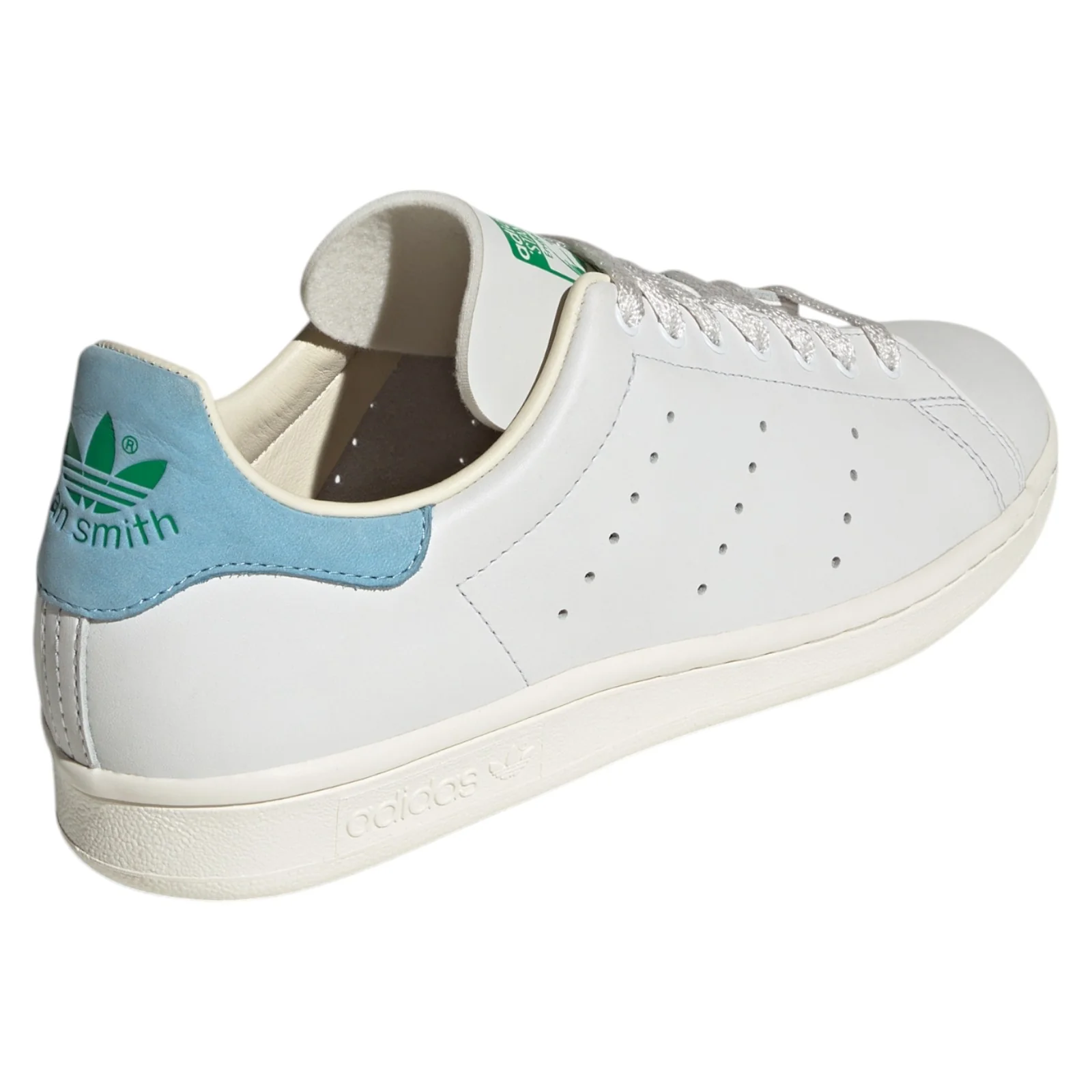 adidas Originals Stan Smith "Mix and Match Heel" 80s Shoes - White Blue Pink - Image 8