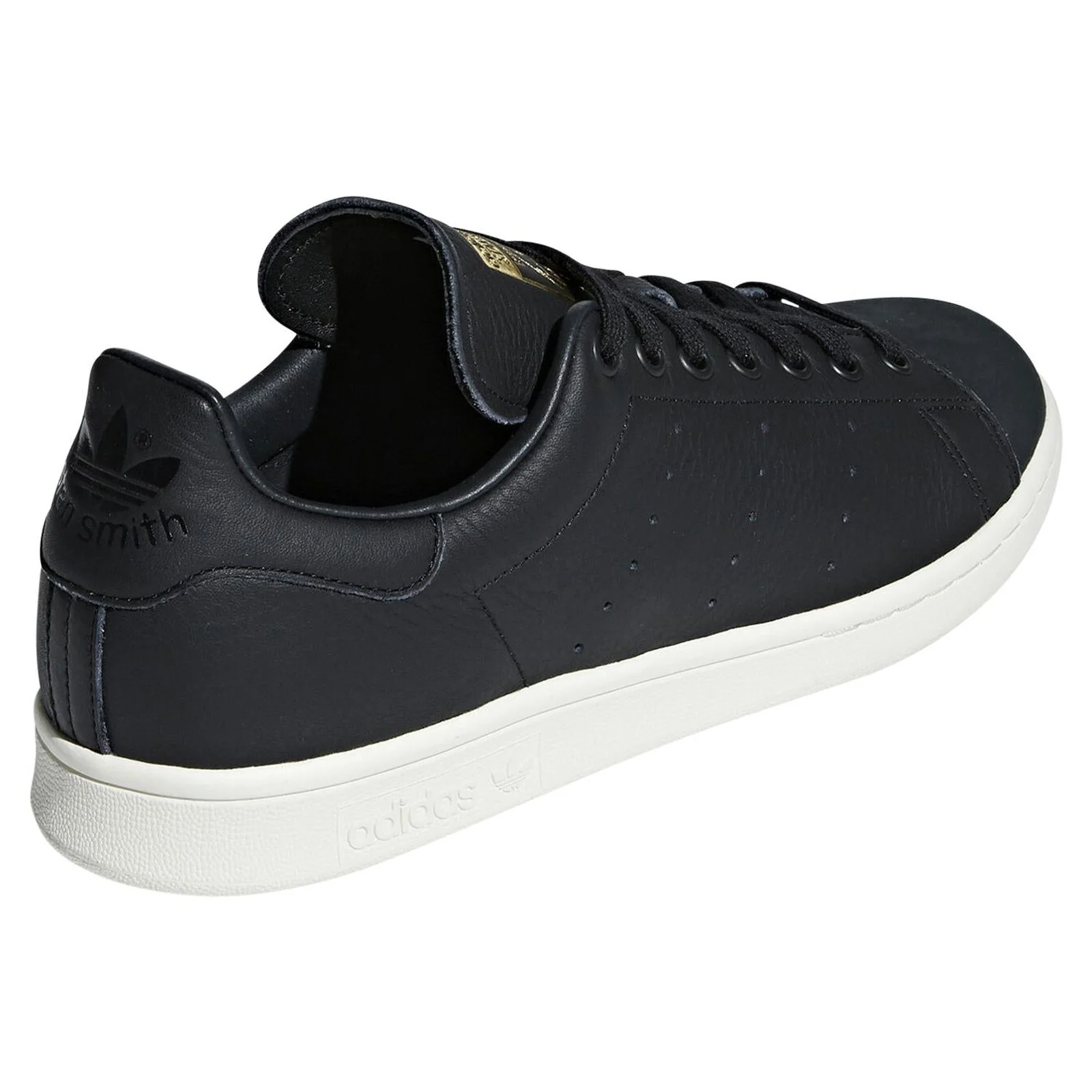 adidas Originals Stan Smith Premium Trainers - Black - Image 2