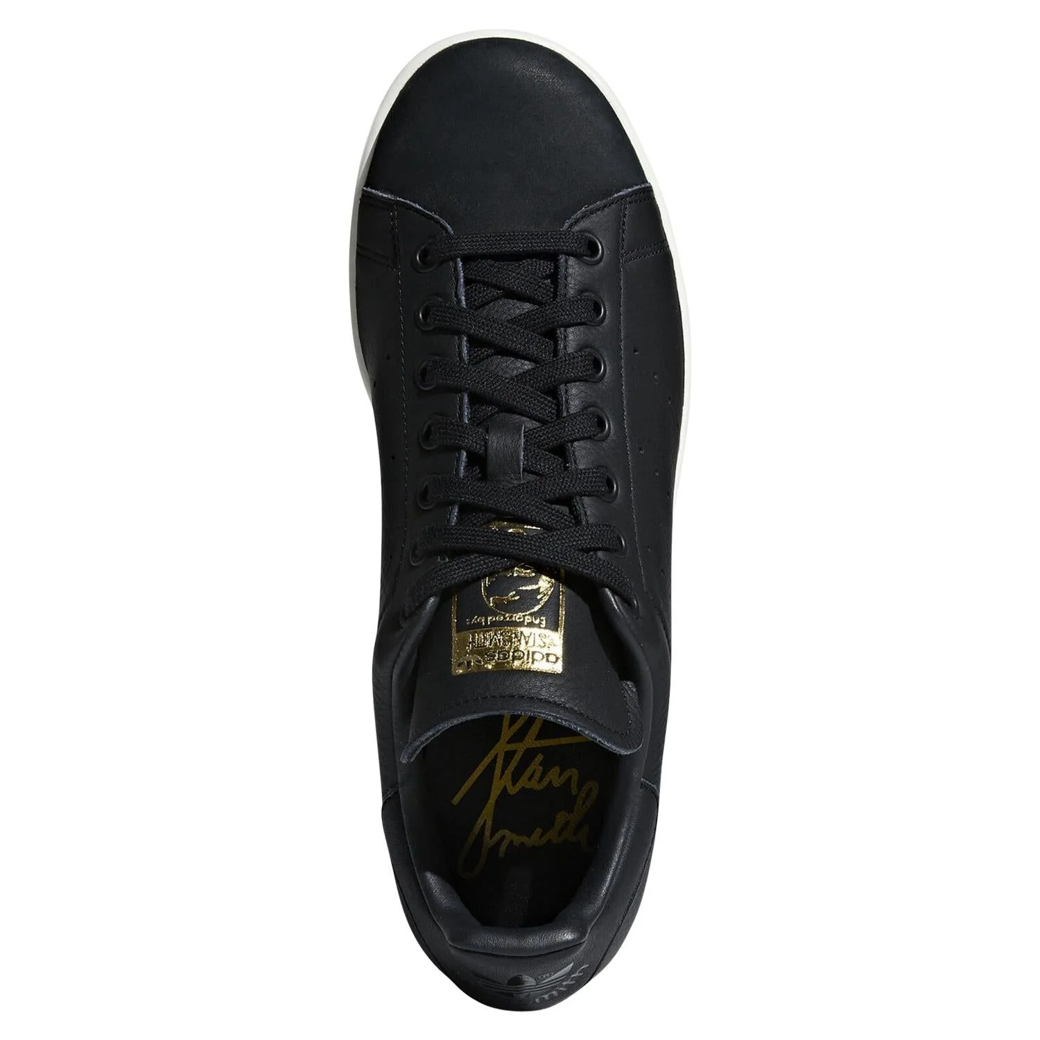 adidas Originals Stan Smith Premium Trainers - Black - Image 4