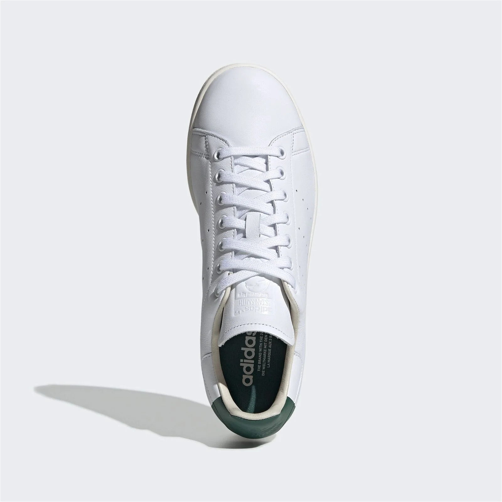 adidas Originals Stan Smith Shoes - Cloud White Collegiate Green - Image 4