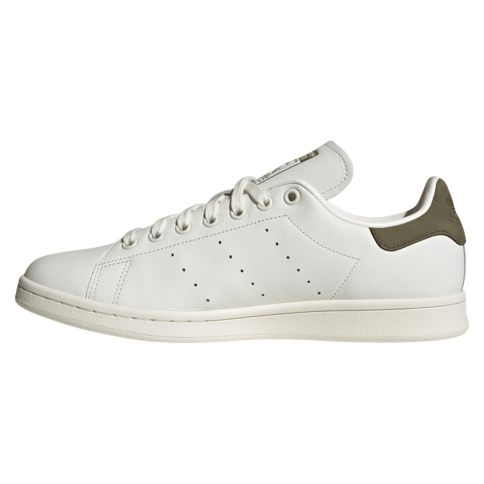 adidas Originals Stan Smith Shoes - Core White / Olive Strata - Image 7