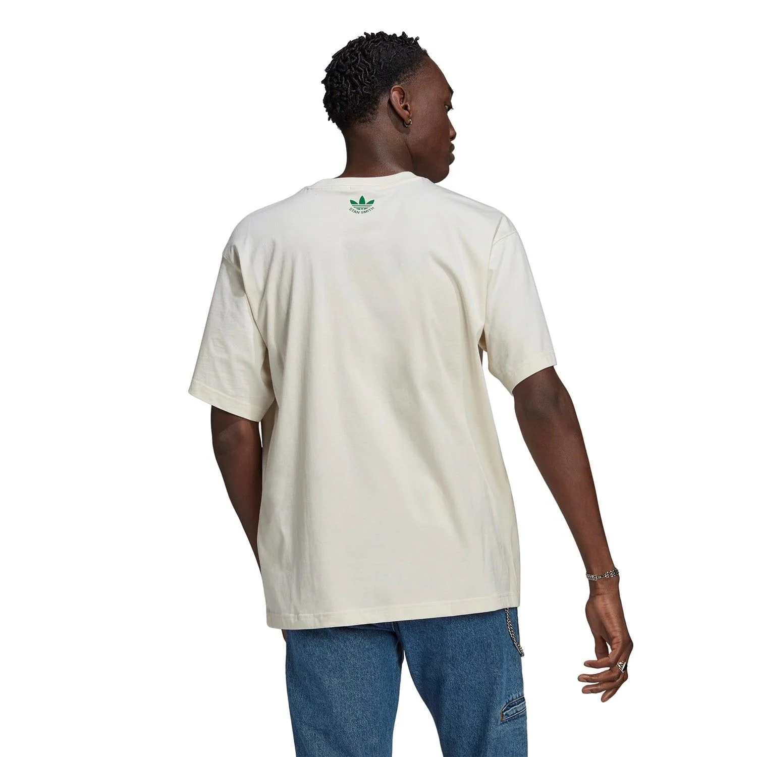adidas Originals Stan Smith T-Shirt - White - Image 4
