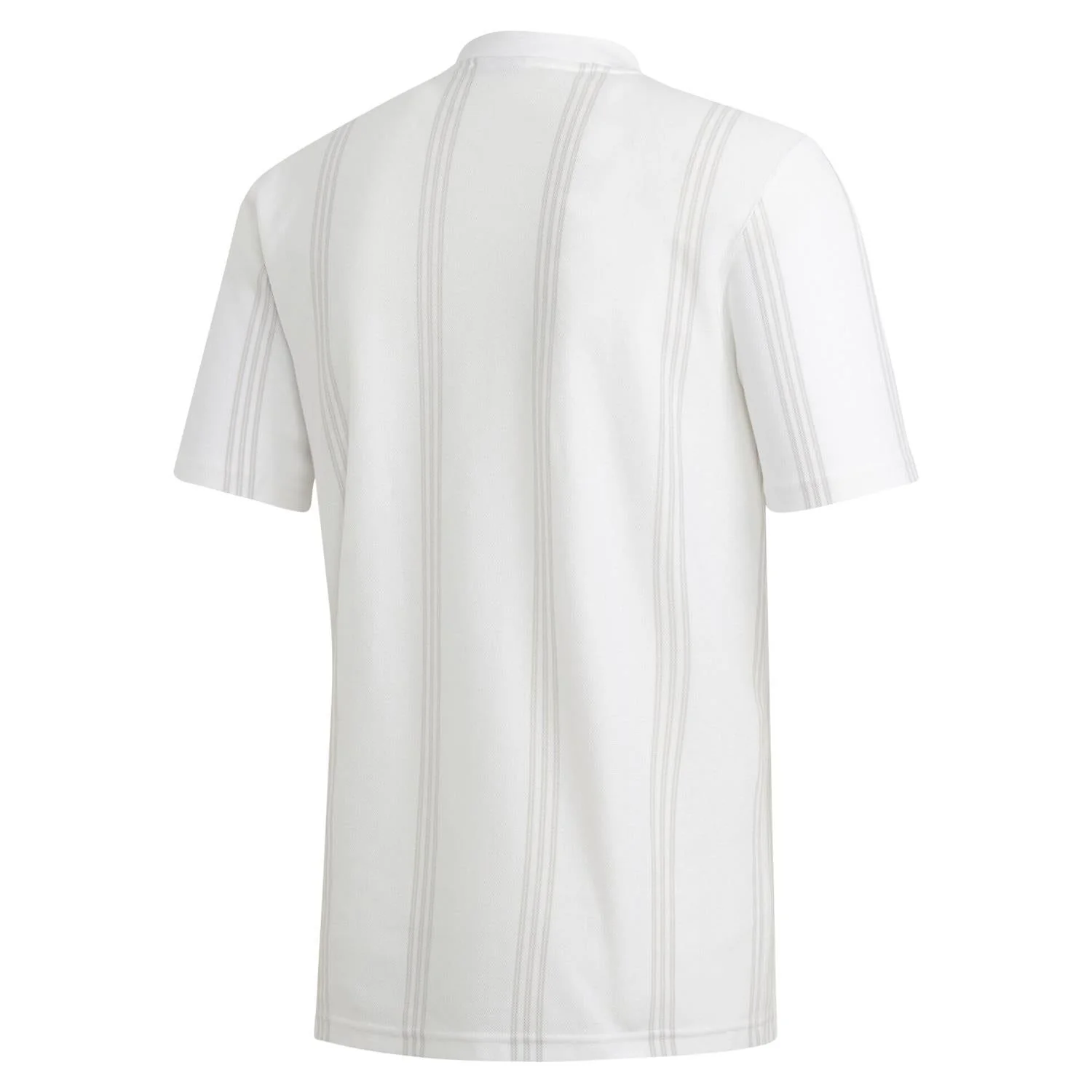 adidas Originals Stand Collar T Shirt - White - Image 2