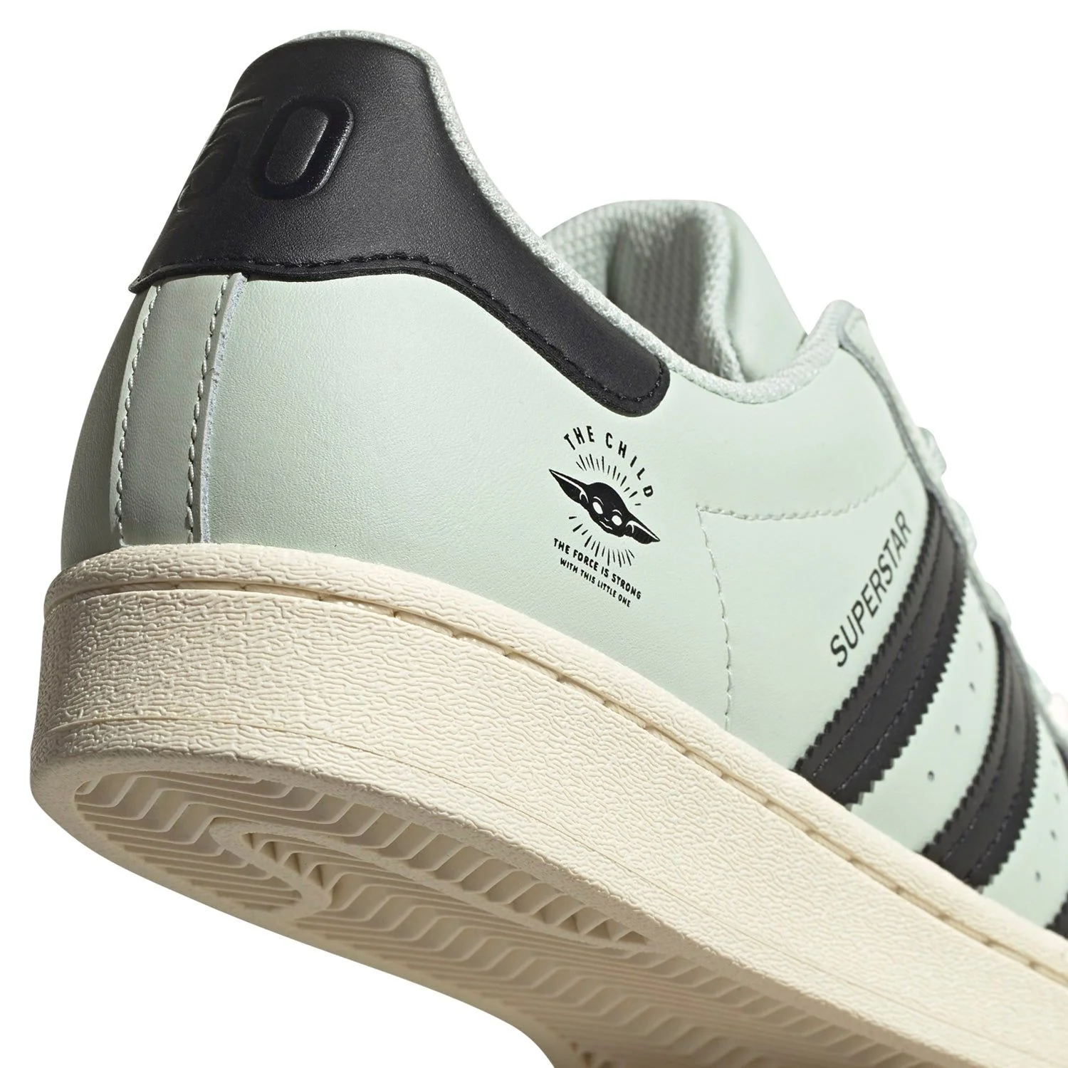 adidas Originals Star Wars Mandalorian Superstar The Child Shoes - Green - Image 4