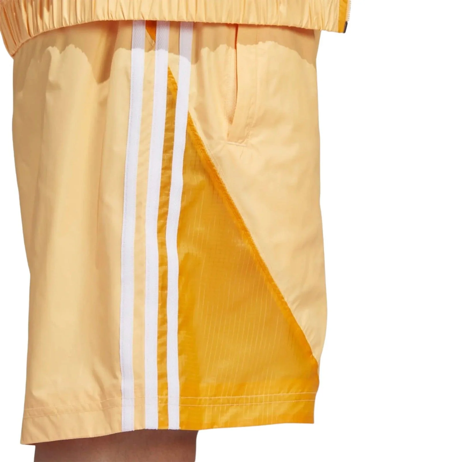 adidas Originals Summer SST Shorts - Acid Orange / White - Image 4