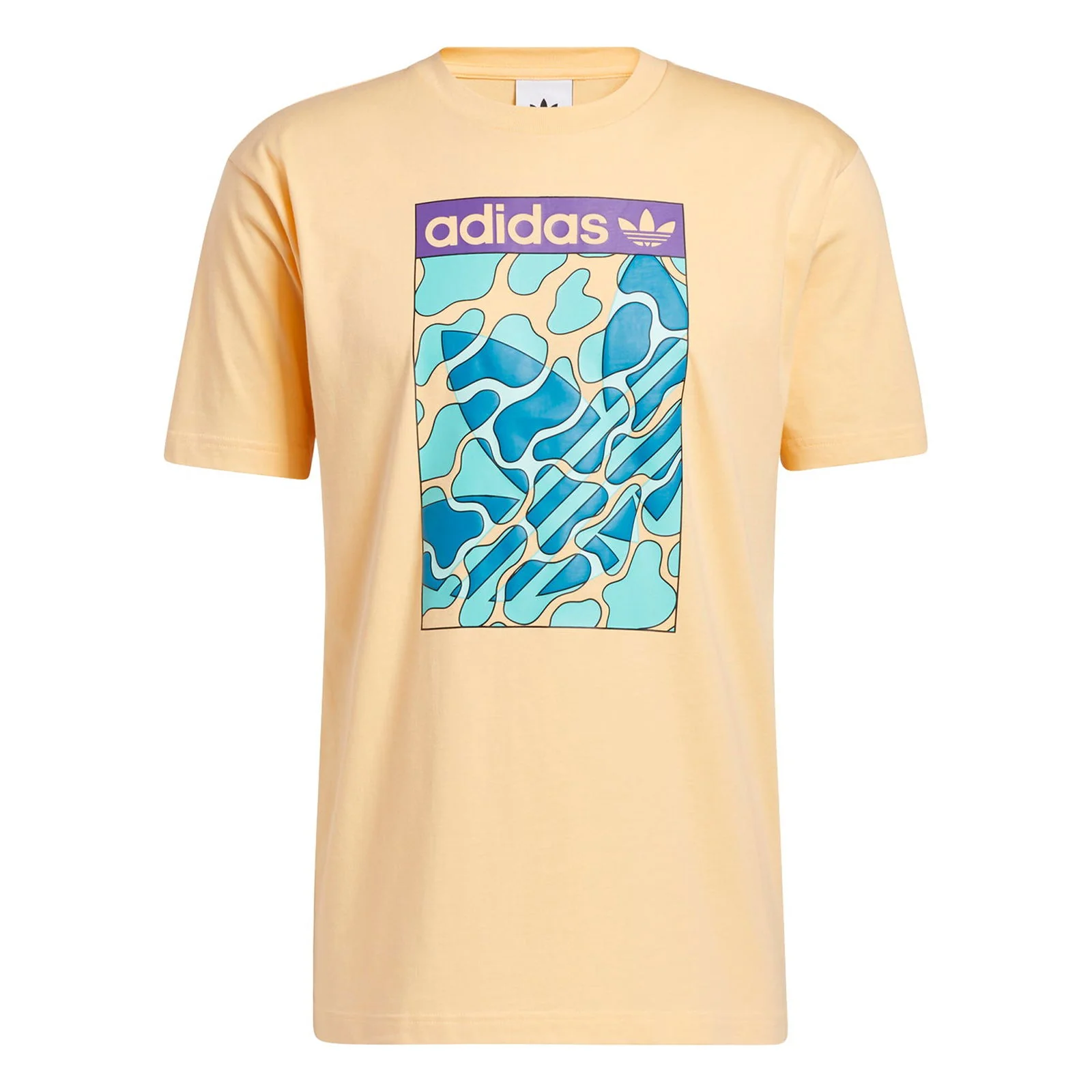 adidas Originals Summer Tongue Label T-Shirt - Orange