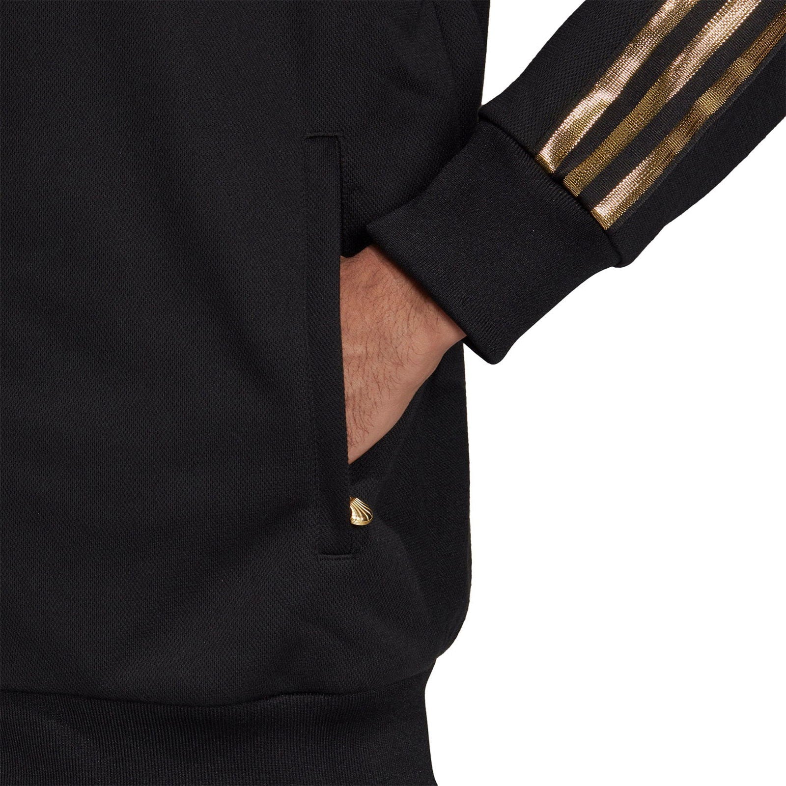adidas Originals Superstar 24K Track Jacket - Black & Gold - Image 4