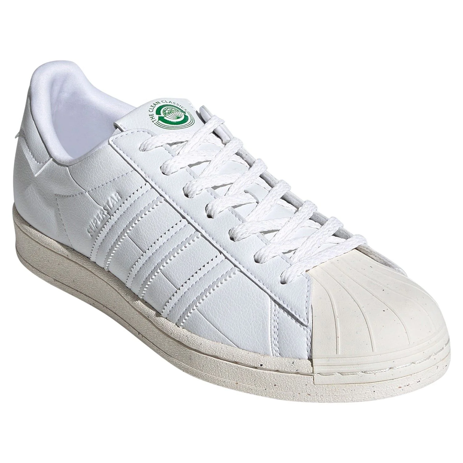 adidas Originals Superstar Clean Classics Shoes - White - Image 2