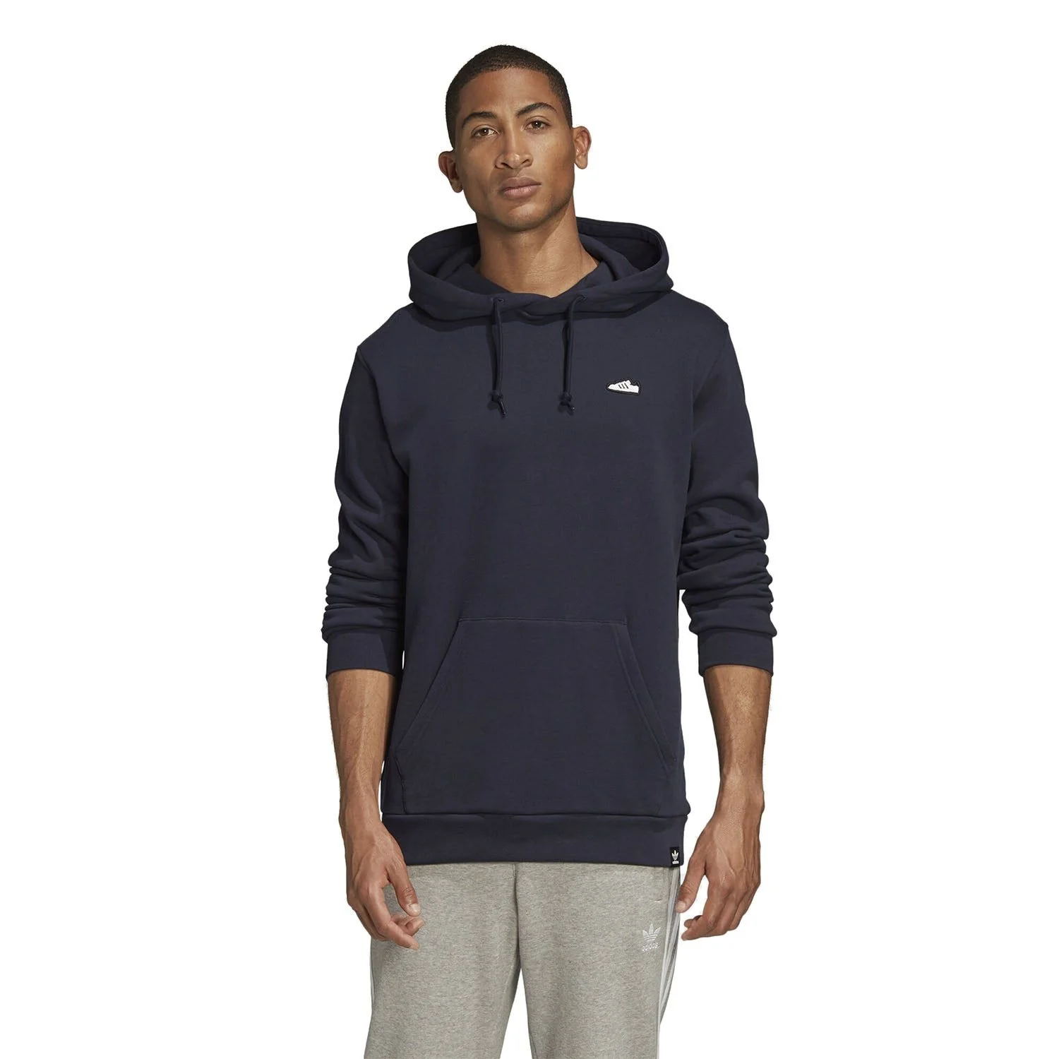 adidas Originals Superstar Emblem Hoody - Legend Ink - Image 3