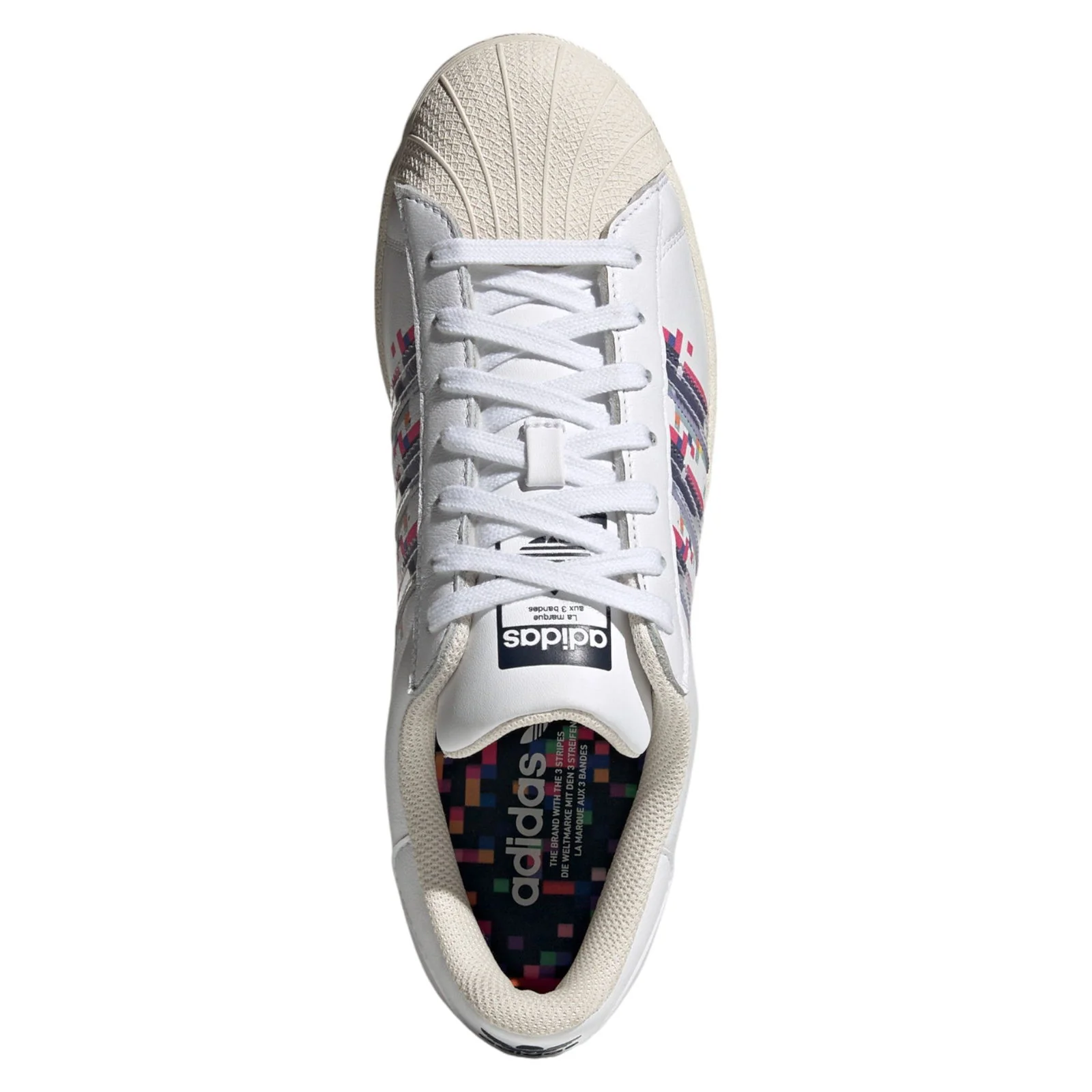 adidas Originals Superstar Gaming Pack Trainers - Cloud White / Chalk White - Image 6