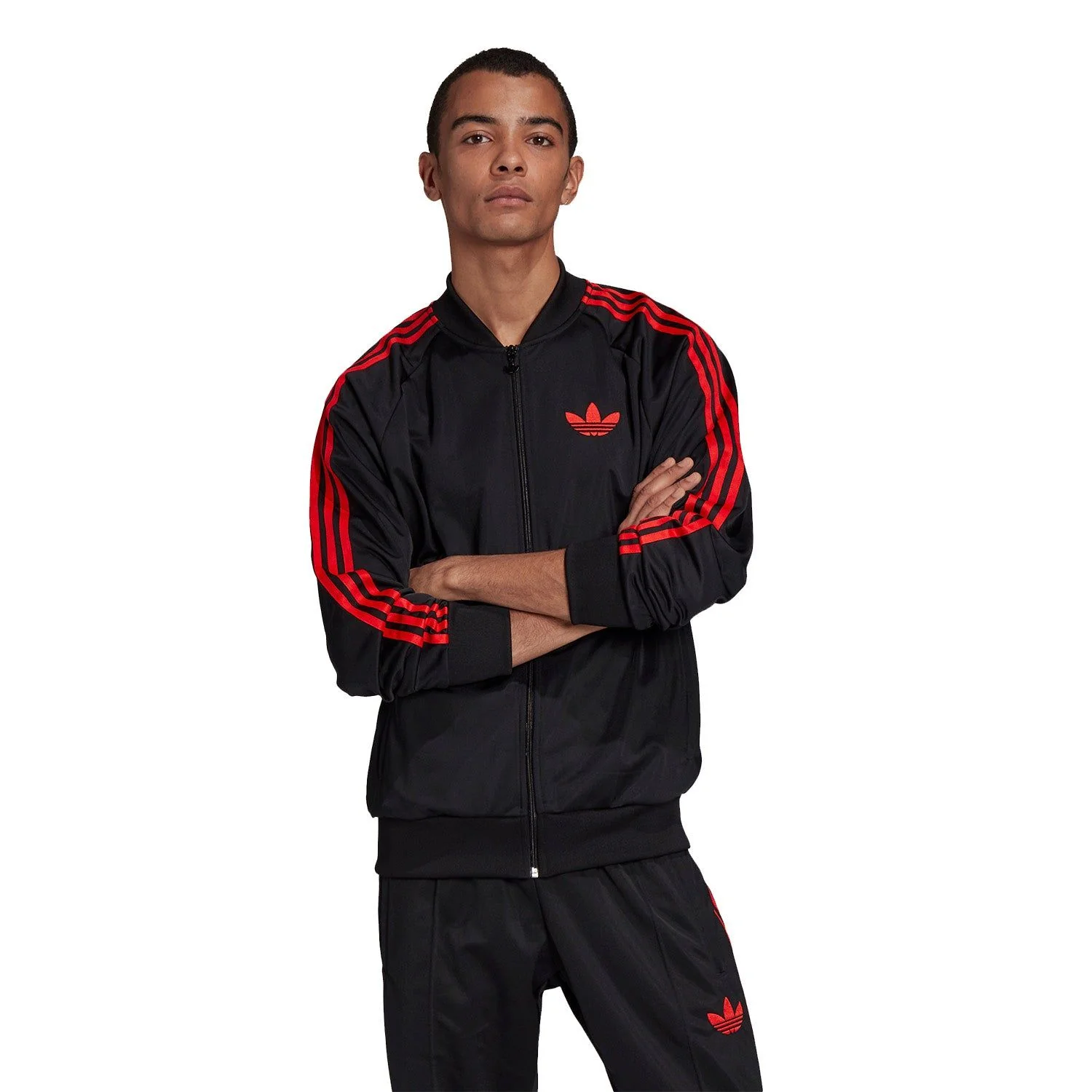 adidas Originals Superstar OG Track Jacket - Black - Image 5