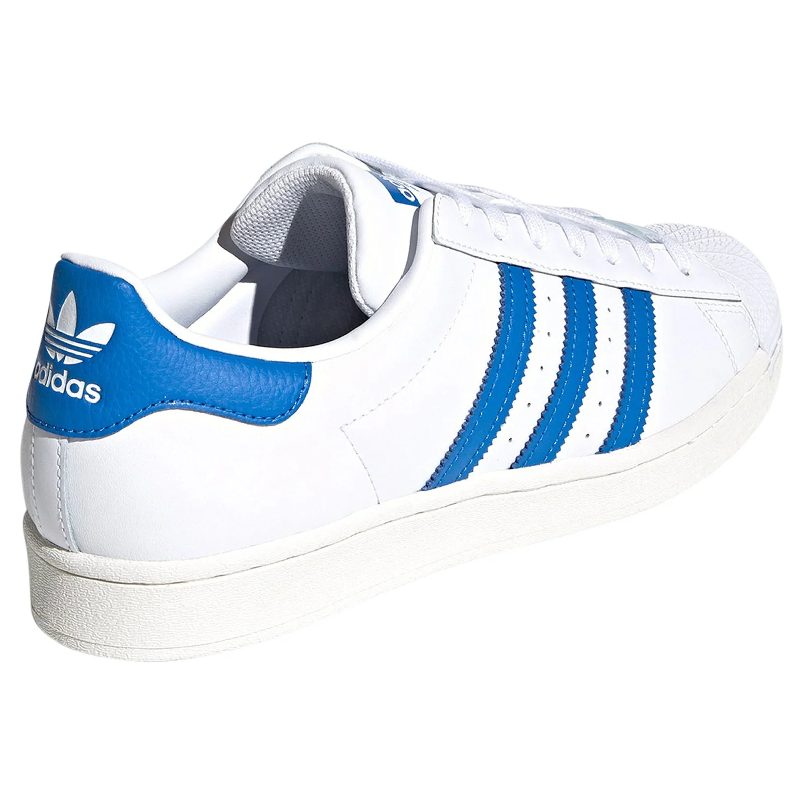 adidas Originals Superstar Shoes - White / Bluebird - Image 3