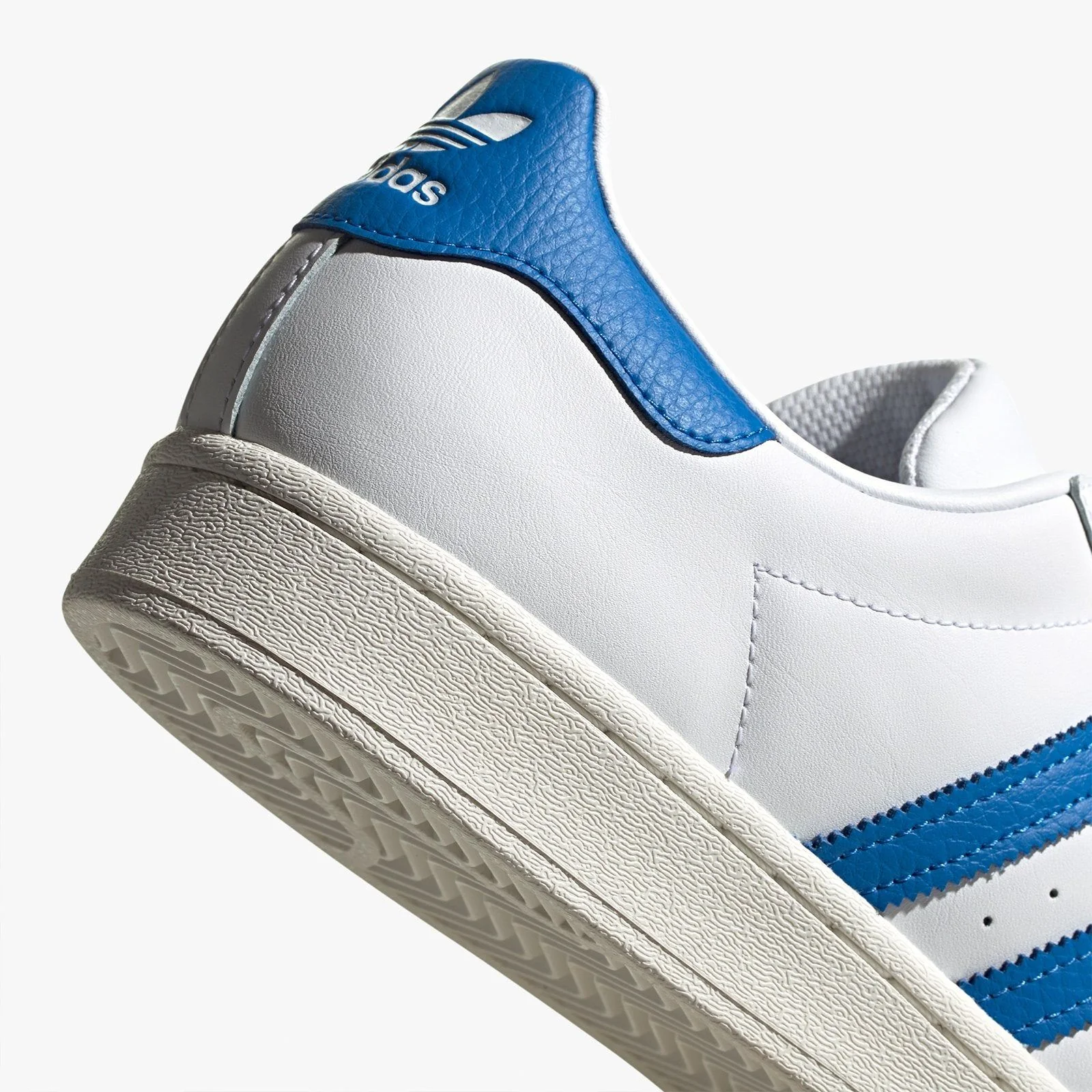 adidas Originals Superstar Shoes - White / Bluebird - Image 4