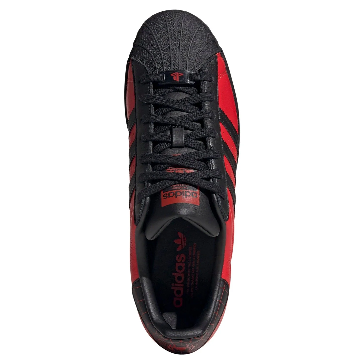 adidas Originals Superstar Spider-Man: Miles Morales Trainers - Red - Image 5