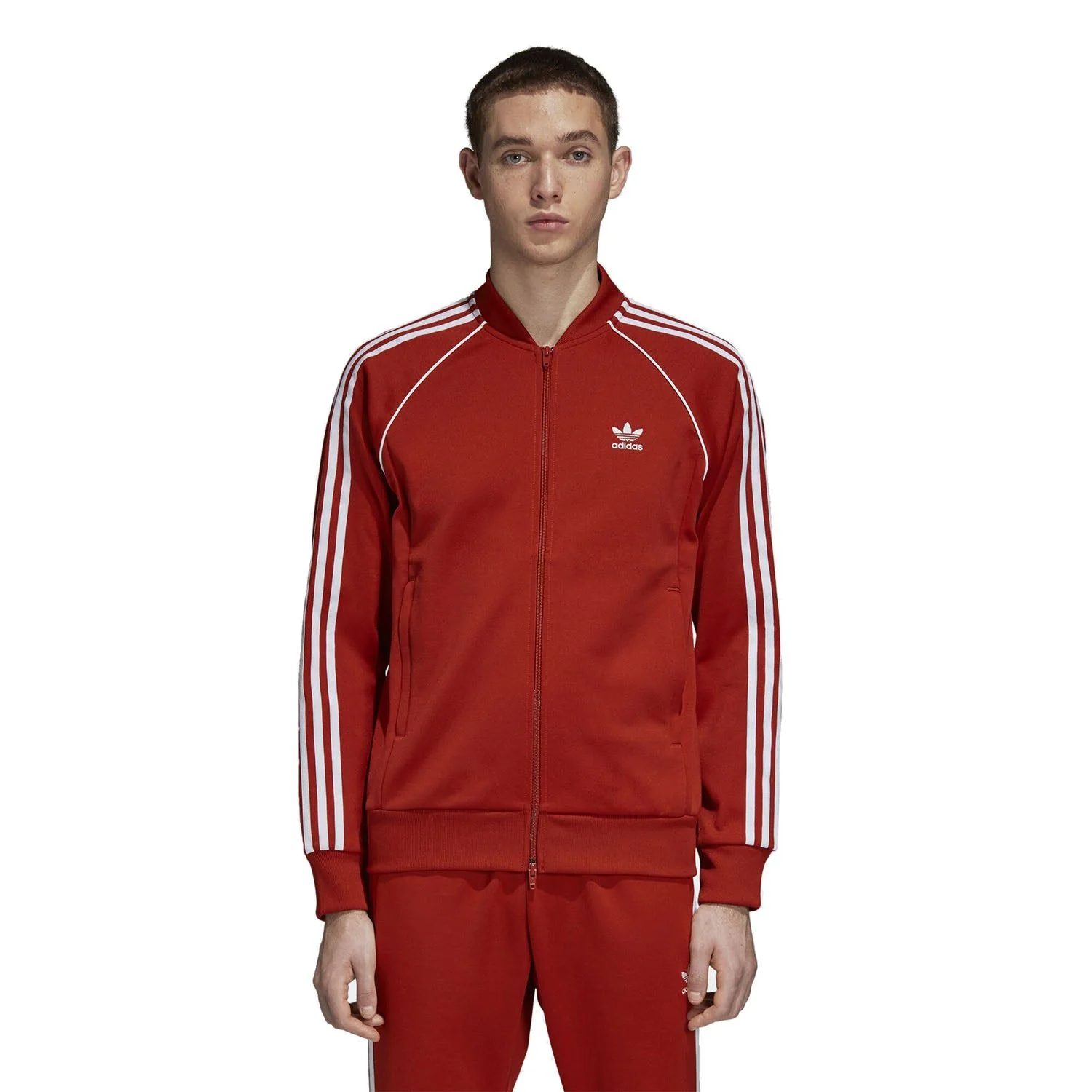 adidas Originals Superstar Track Jacket - Burnt Orange - Image 3