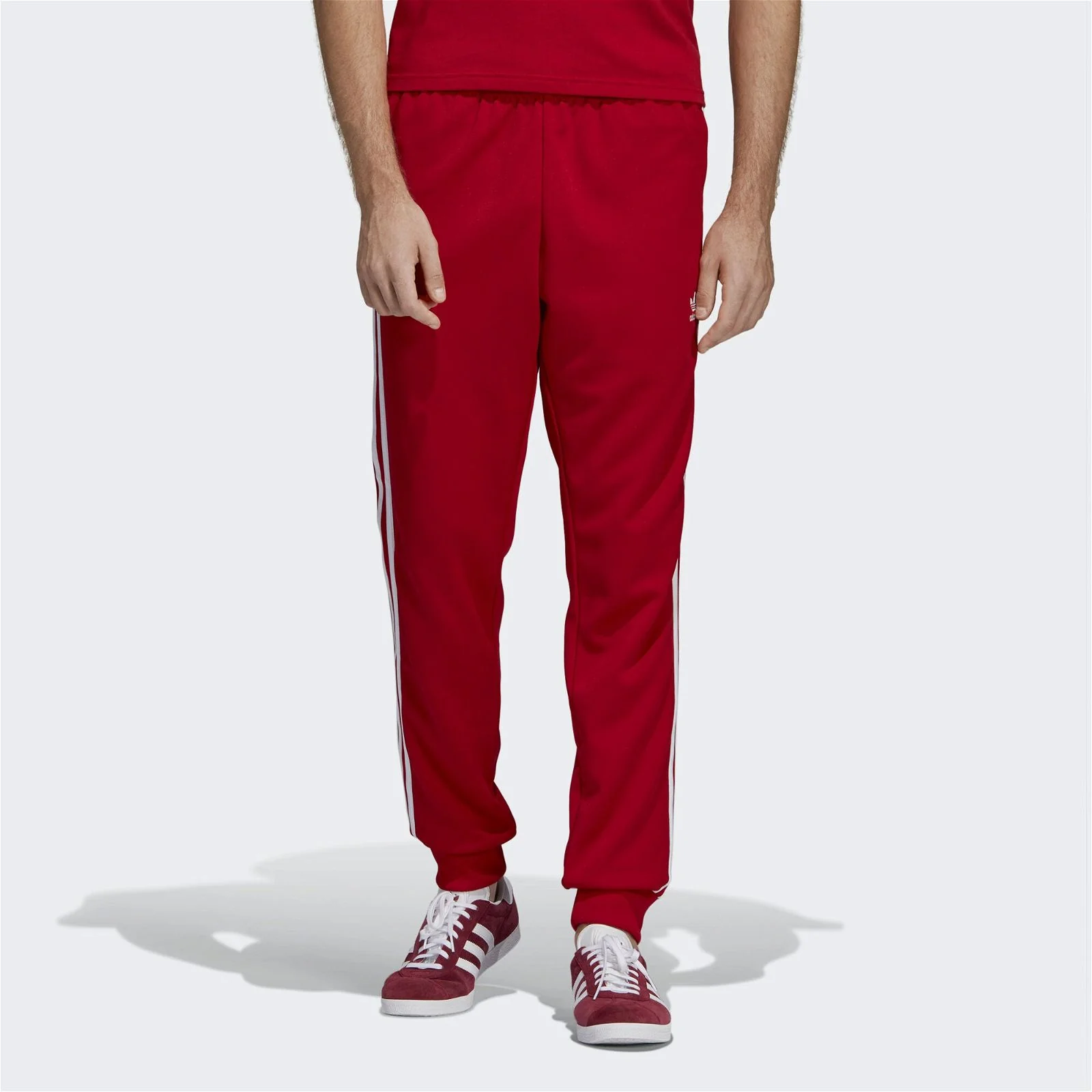 adidas Originals Superstar Track Pants - Red - Image 3