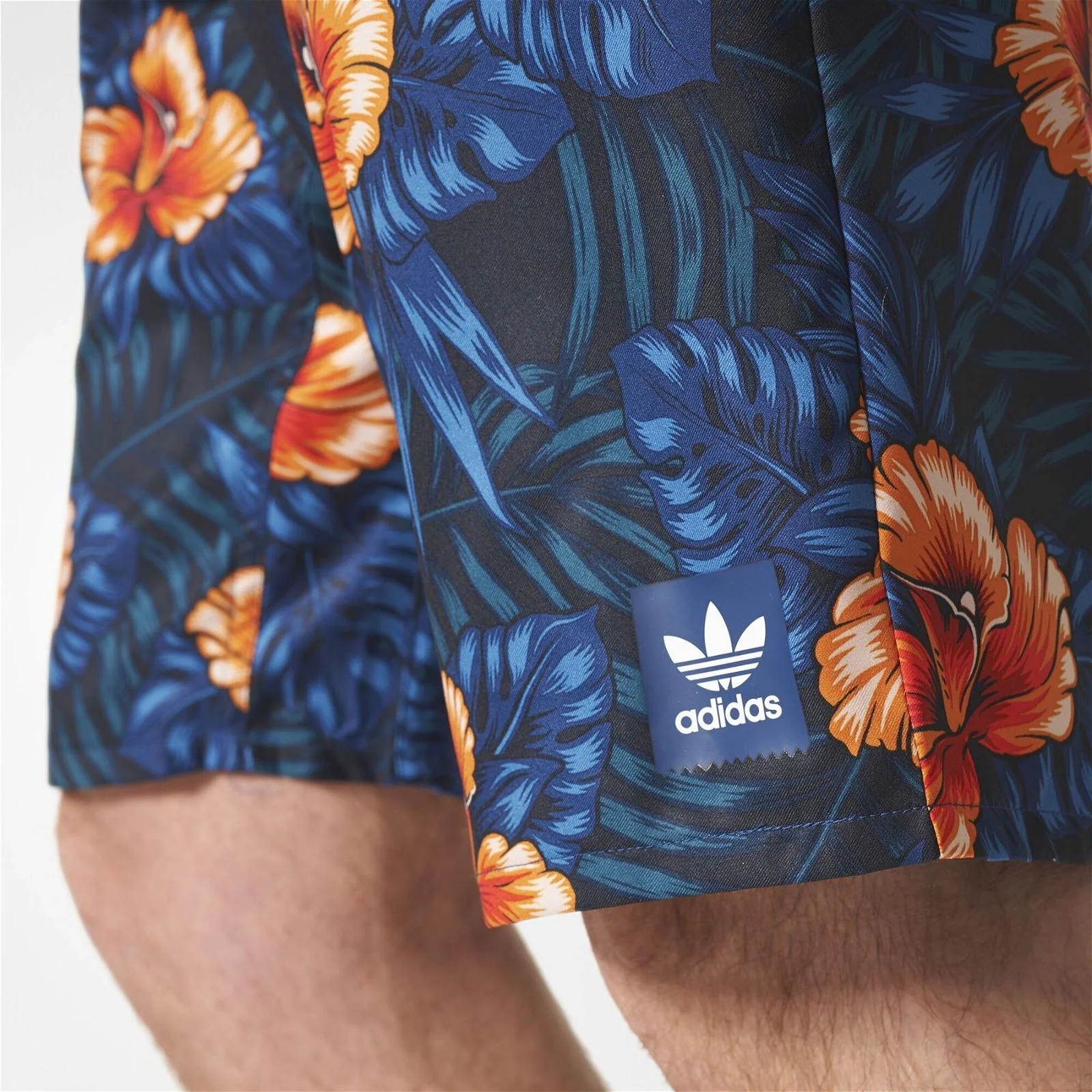 adidas Originals Sweet Leaf Board Shorts - Floral - Image 3