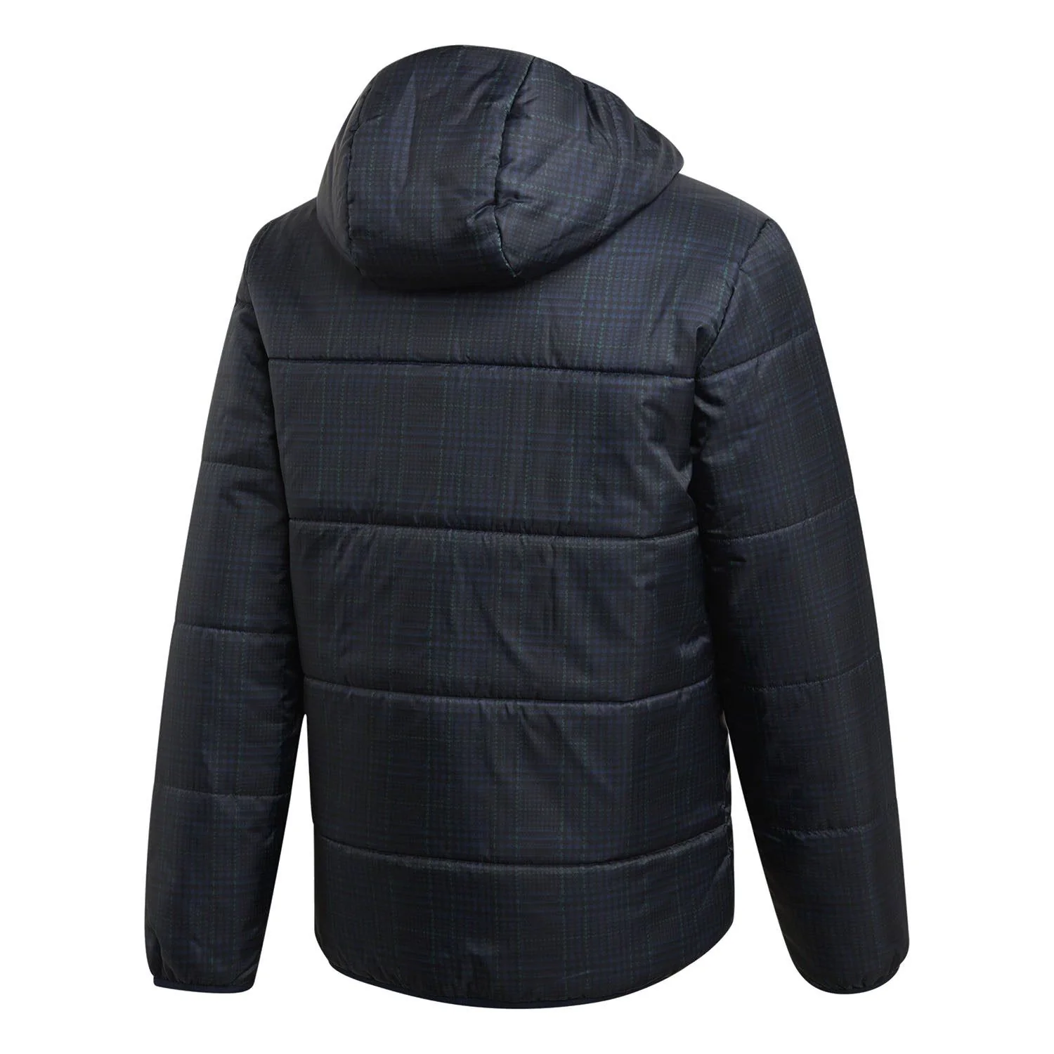 adidas Originals Tartan Padded Jacket - Navy - Image 2