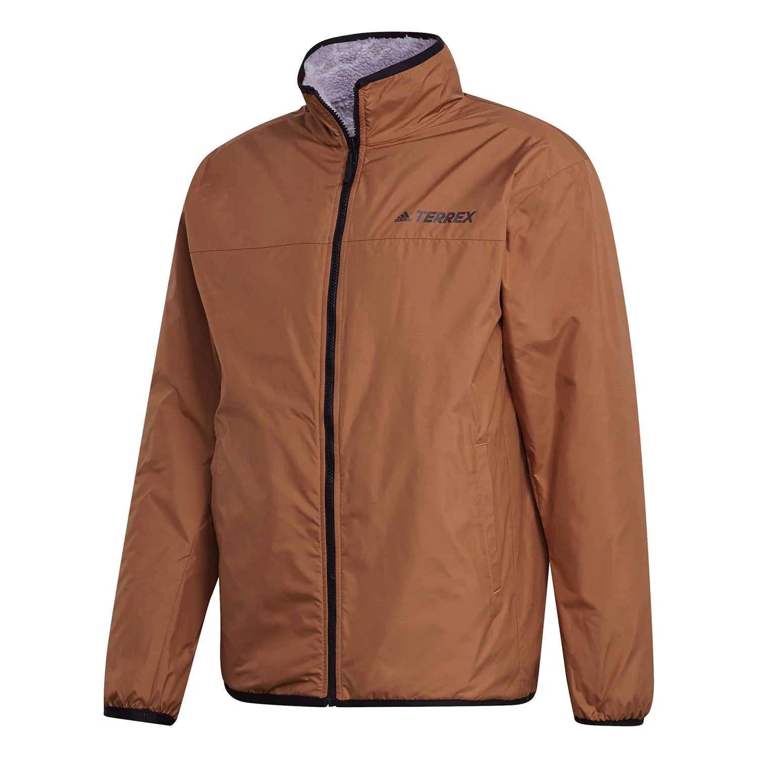 adidas Terrex Explore Sherpa Fleece - Grey - Image 3