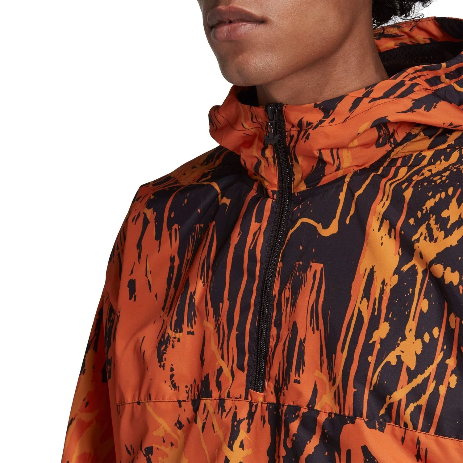 adidas Originals Tolima-02 Reversible Flame Windbreaker - Black - Image 5