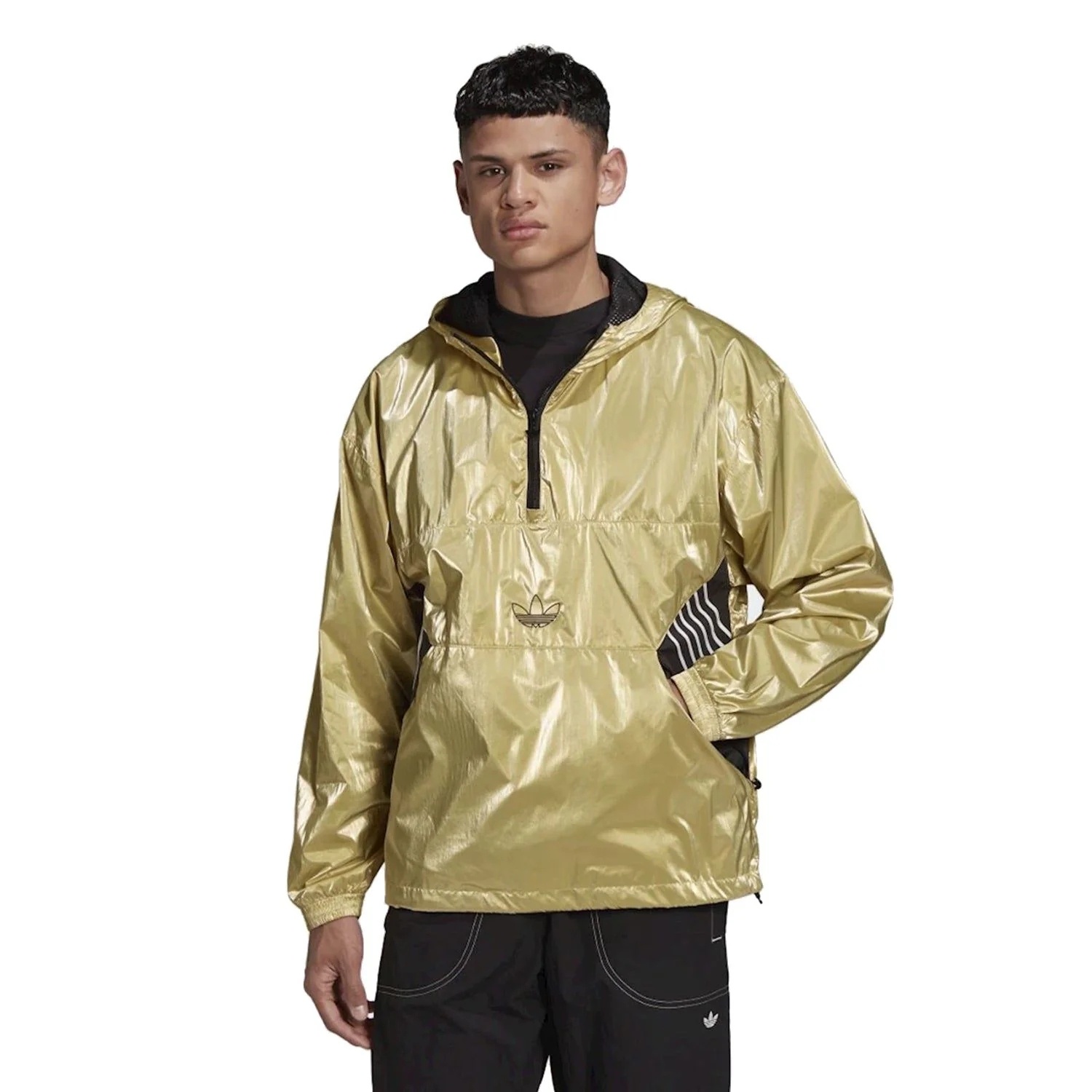 adidas Originals Tolima-02 Reversible Windbreaker - Gold - Image 2