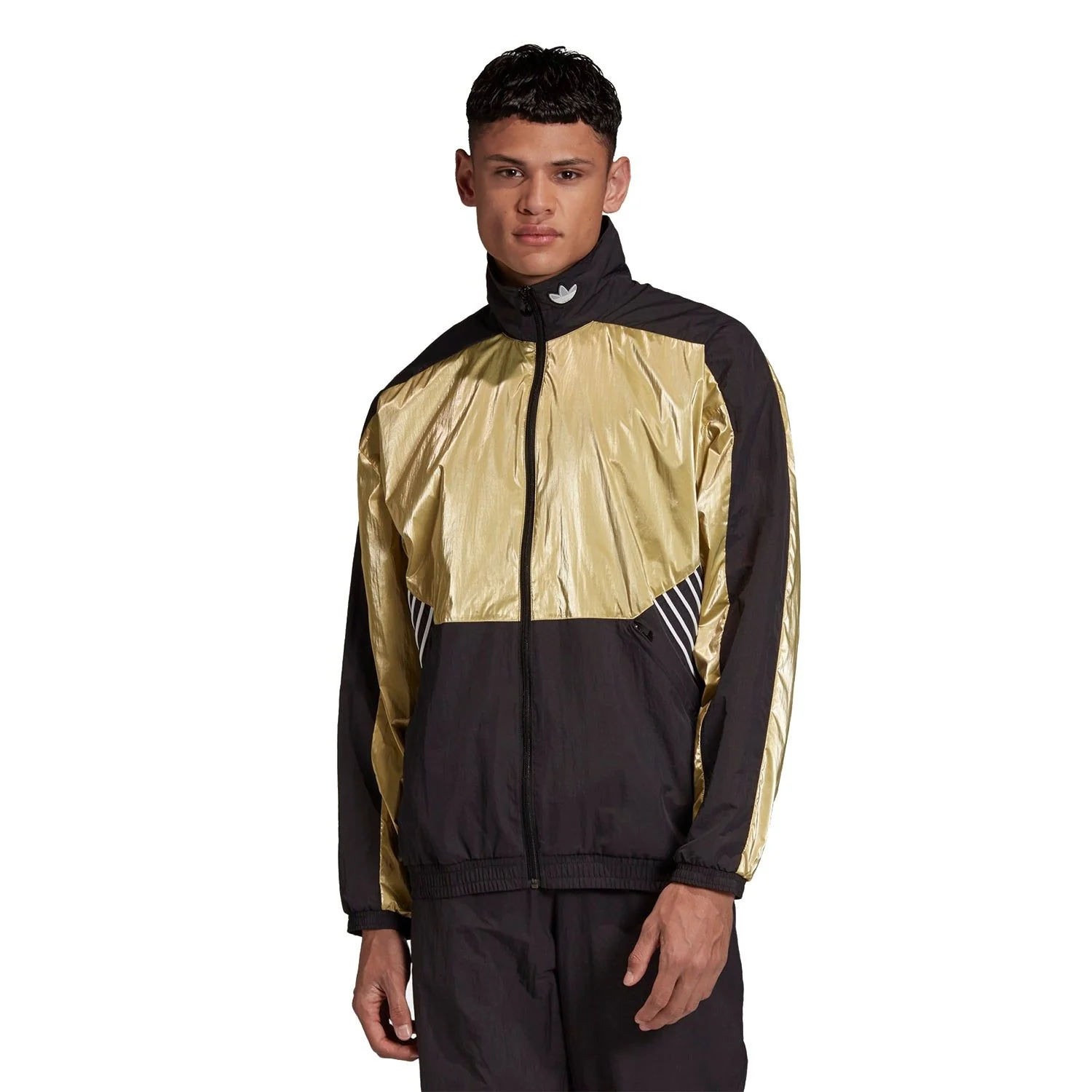 adidas Originals Tolima-02 Track Top - Black / Gold - Image 3