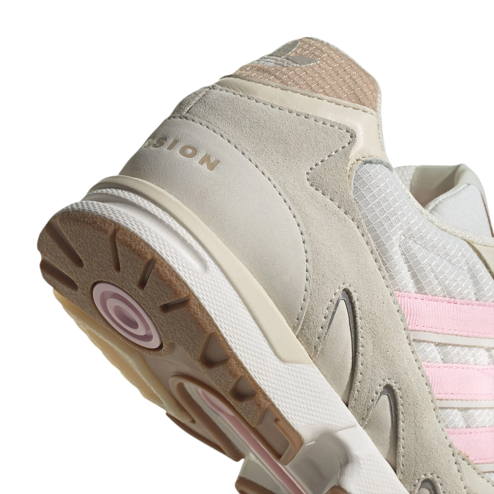 adidas Originals Torsion Super Shoes - Cream White / Pink - Image 7