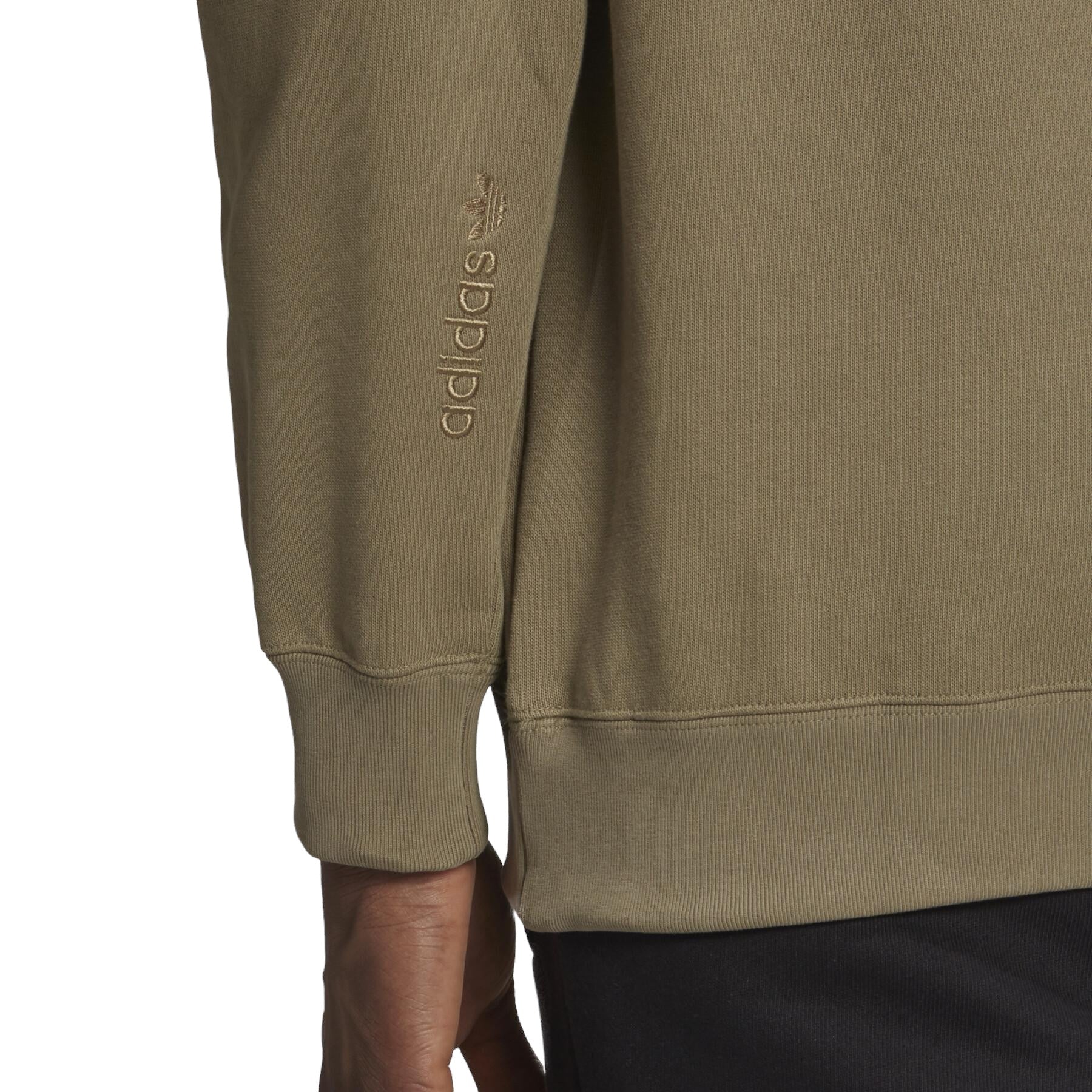 adidas Originals Trefoil Area 33 Hoodie - Orbit Green - Image 5