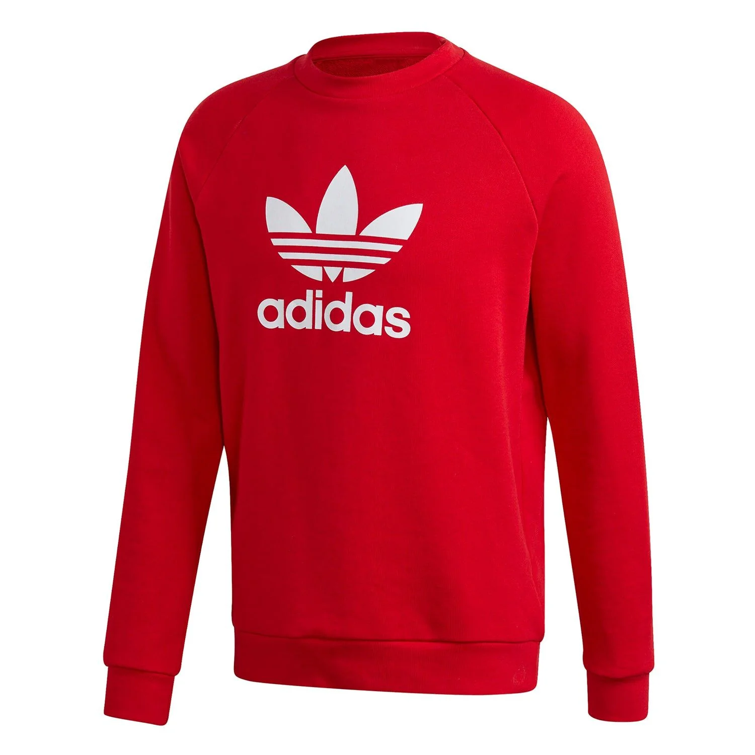 adidas Originals Trefoil Crew Sweatshirt - Red