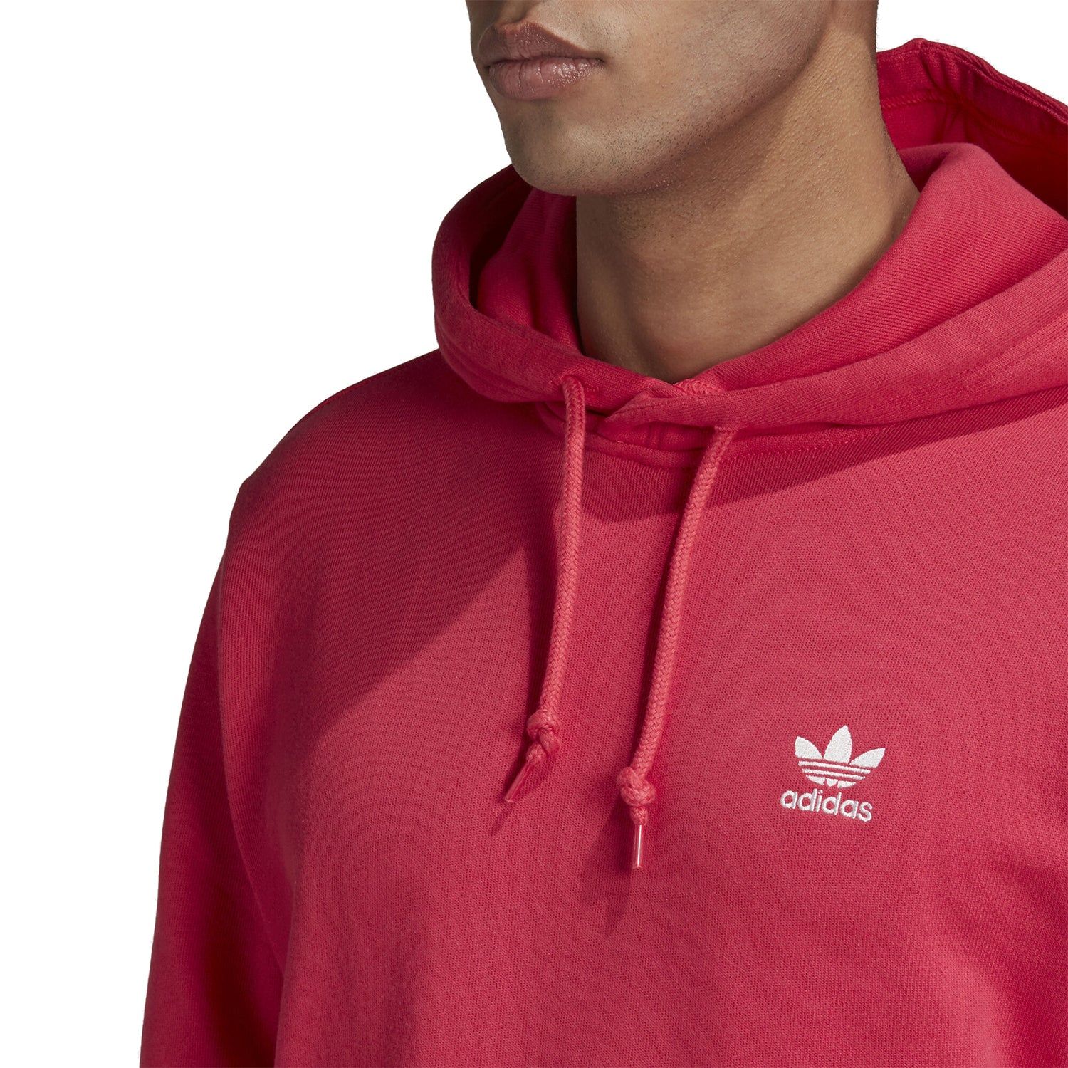 adidas Originals Trefoil Essentials Hoodie - Pink - Image 4