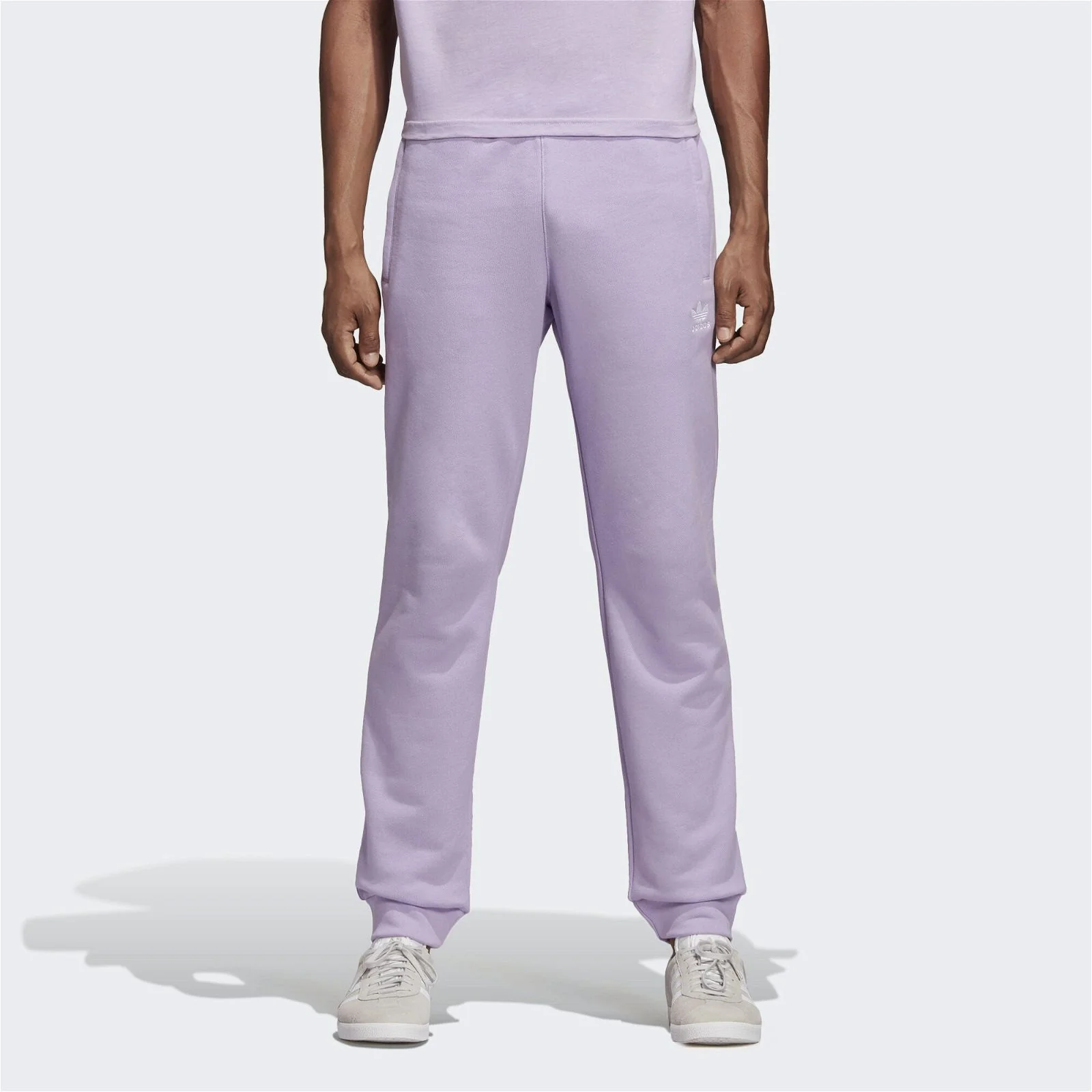 adidas Originals Trefoil Essentials Pants - Purple - Image 3