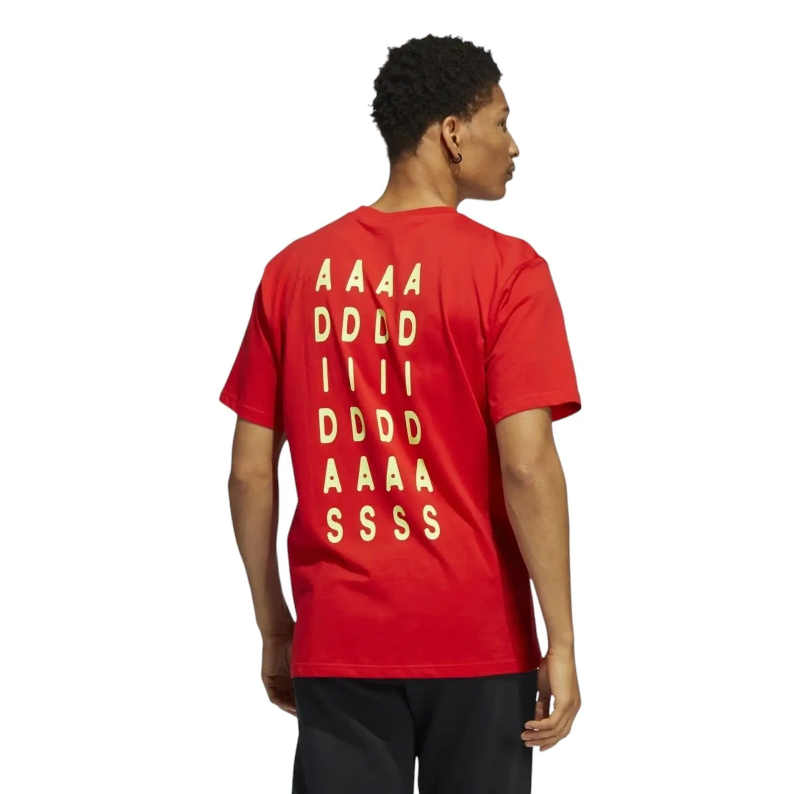 adidas Originals Trefoil Forever Tee - Red - Image 2