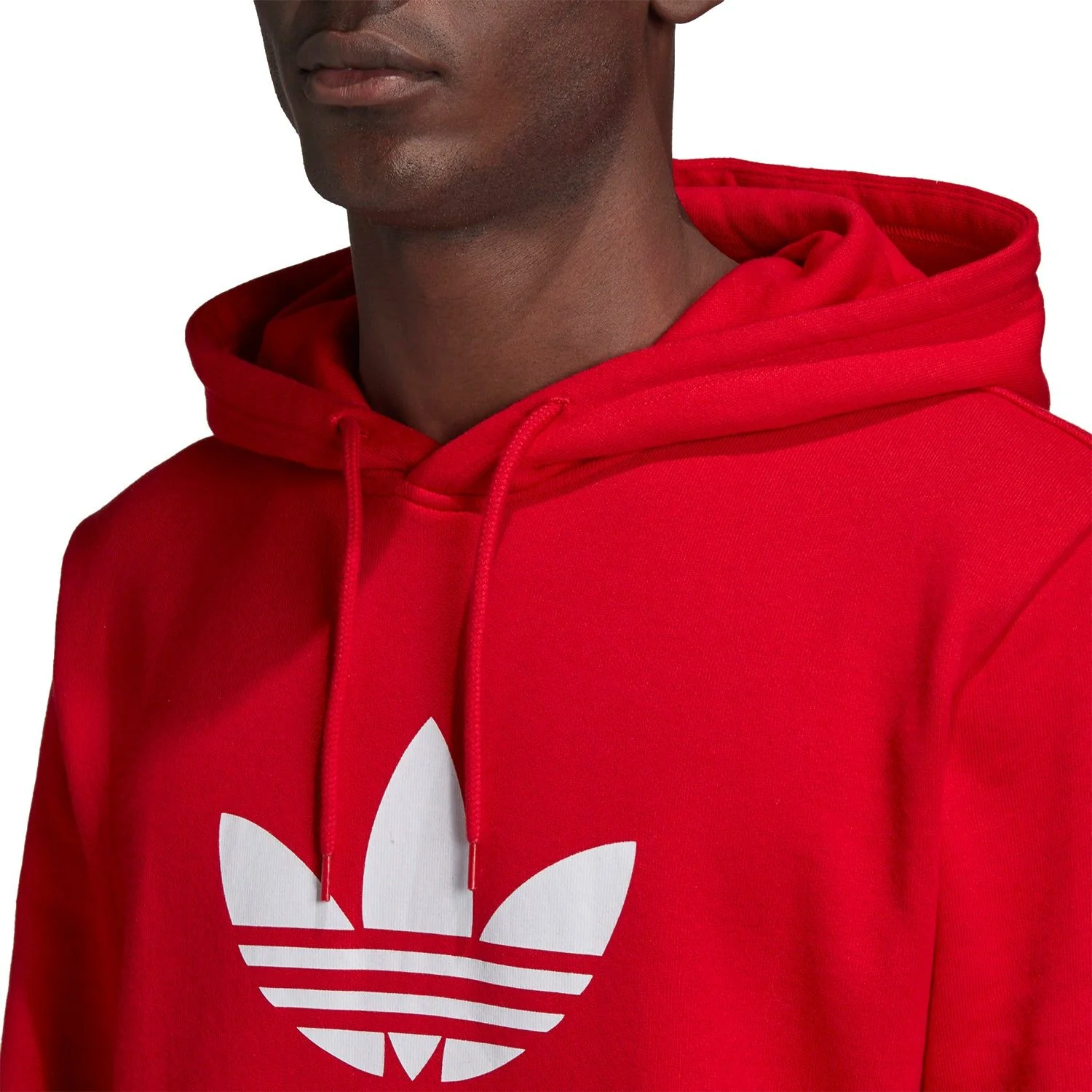 adidas Originals Trefoil Hoodie - Scarlet - Image 4