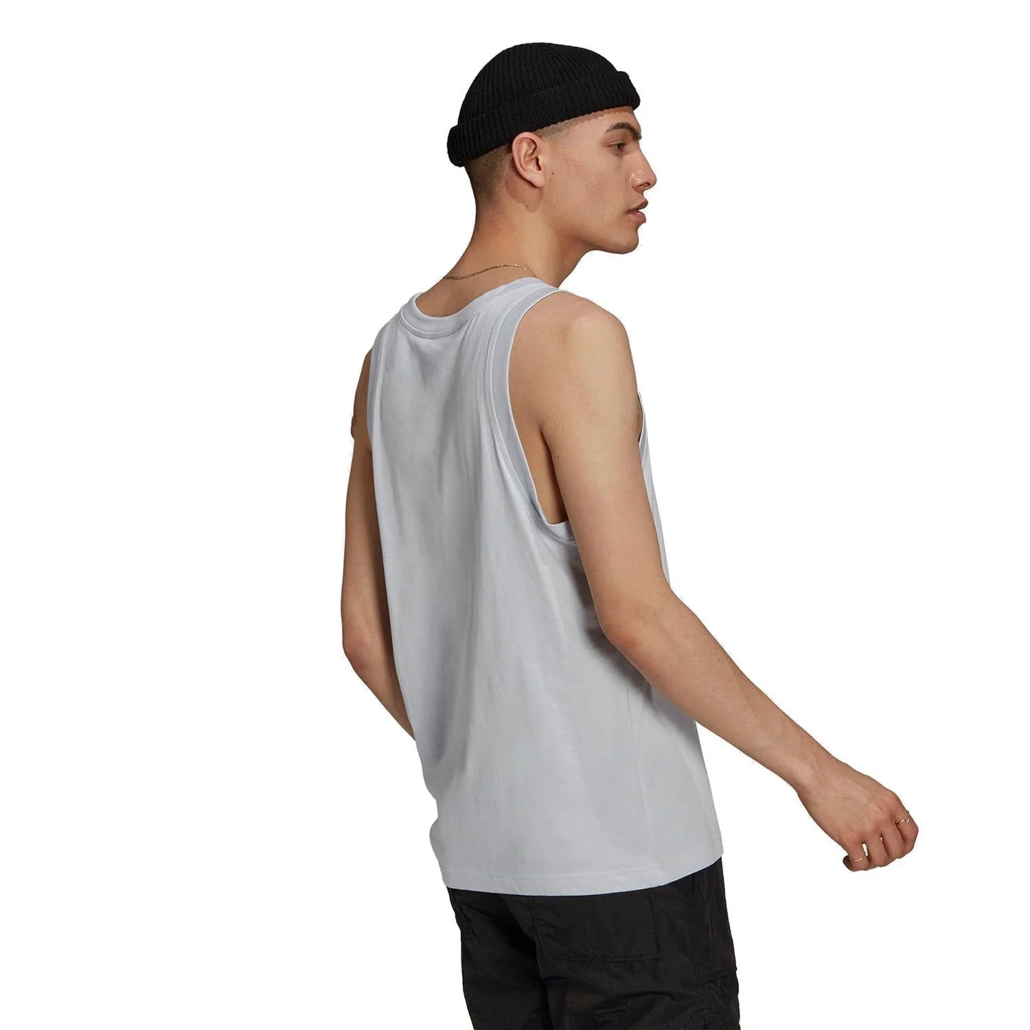 adidas Originals Trefoil Tank Top - Halo Blue - Image 3