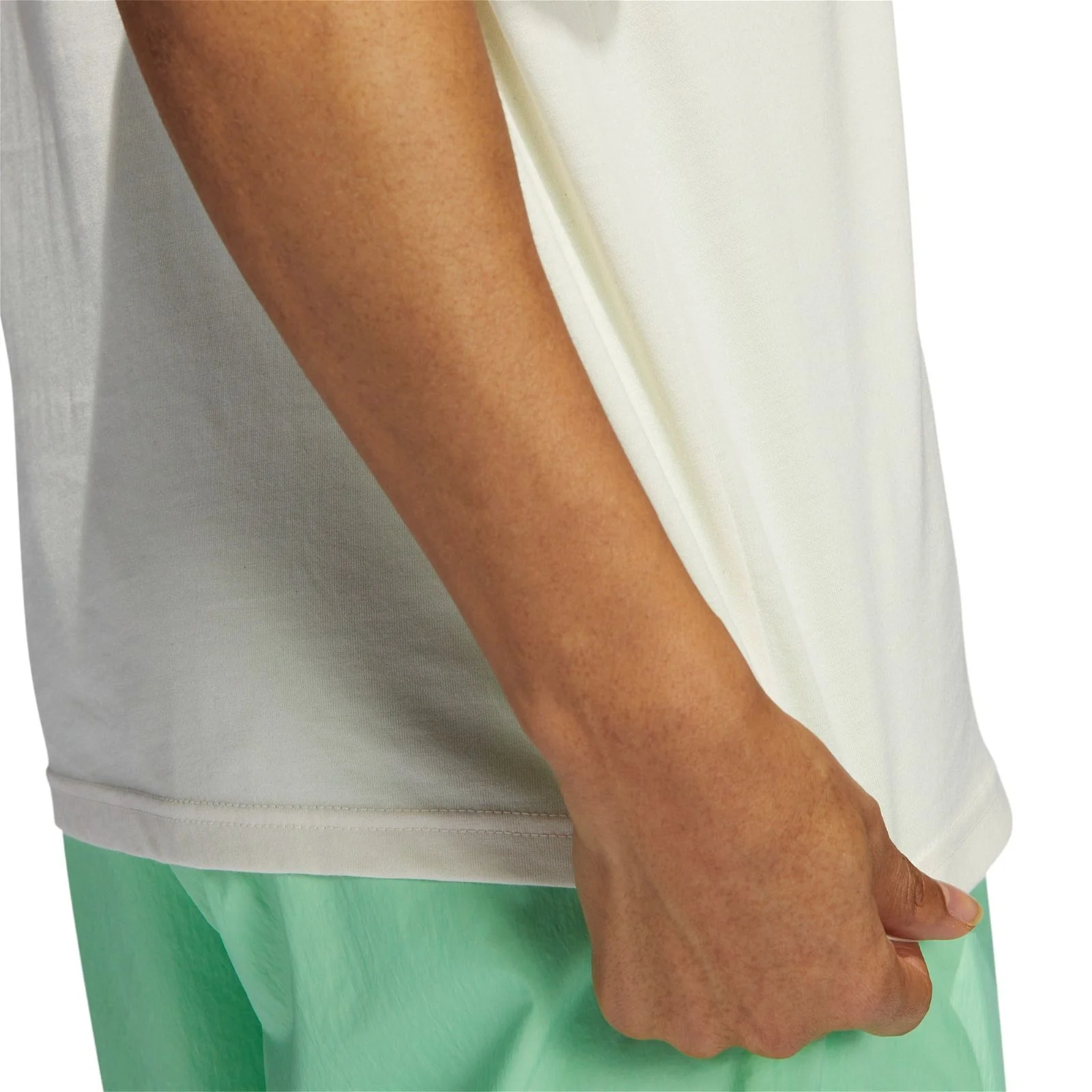 adidas Originals Trefoil Tree T-Shirt - Non Dyed White - Image 6