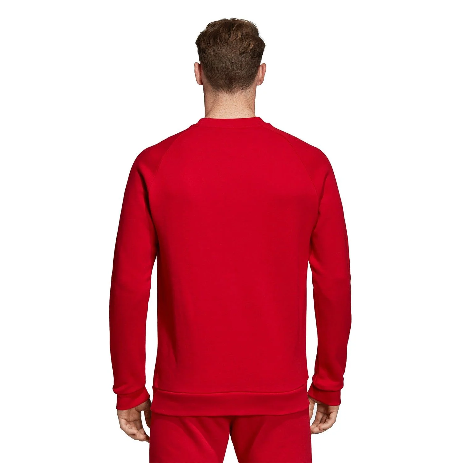 adidas Originals Trefoil Warm-Up Crew Sweatshirt - Red - Image 4