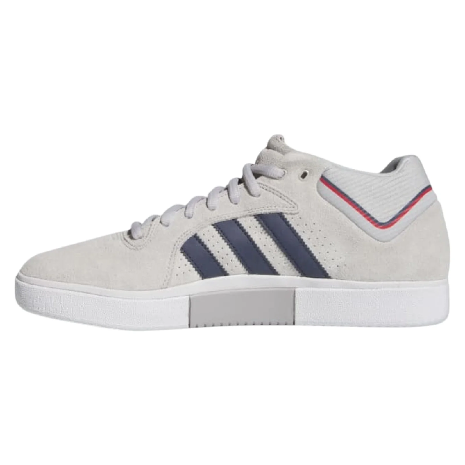 adidas Originals Tyshawn Shoes - Grey / Collegiate Navy - Image 5