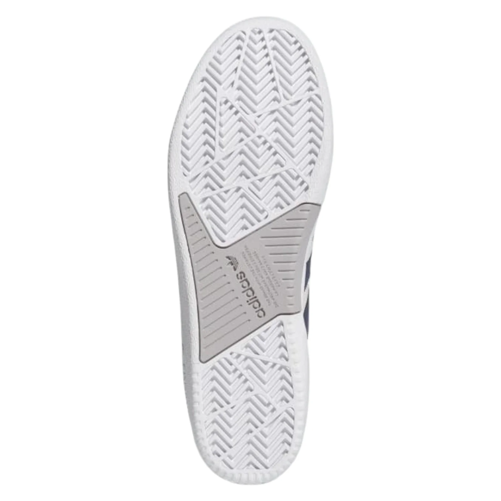 adidas Originals Tyshawn Shoes - Grey / Collegiate Navy - Image 7