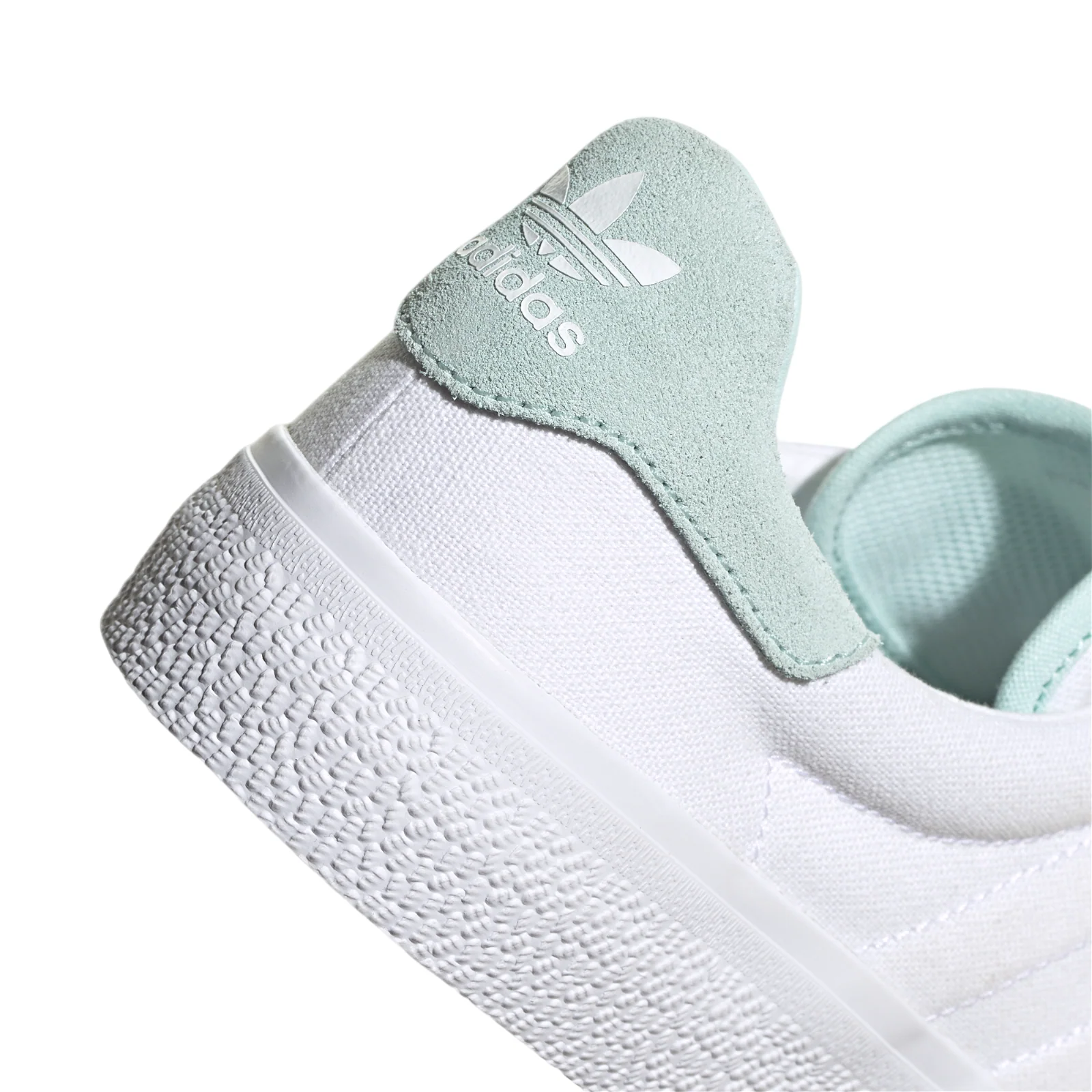 adidas Originals Unisex 3MC Skateboarding Shoes - White/Halo Mint - Image 7