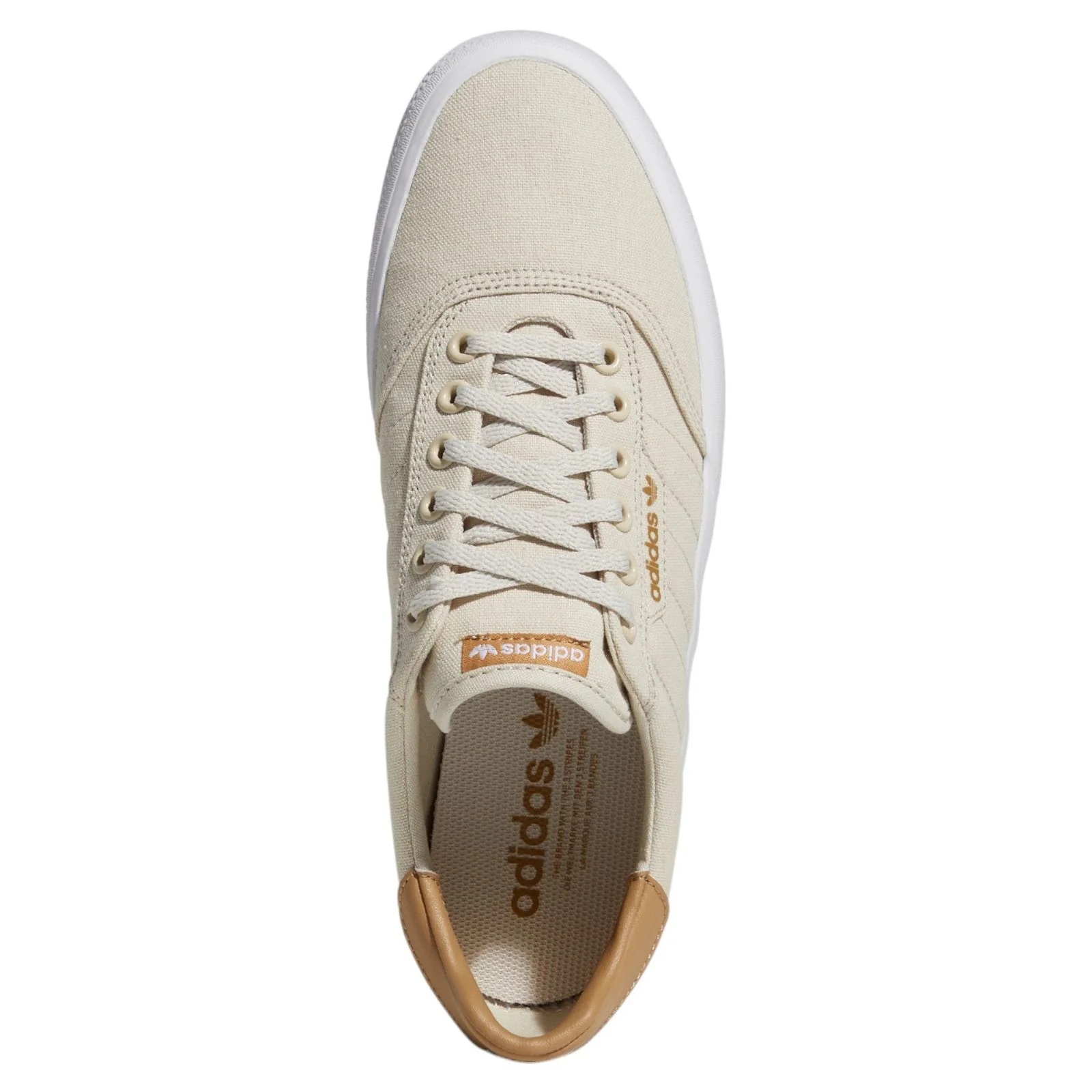 adidas Originals Unisex 3MC Skateboarding Trainers - Pale Brown - Image 4
