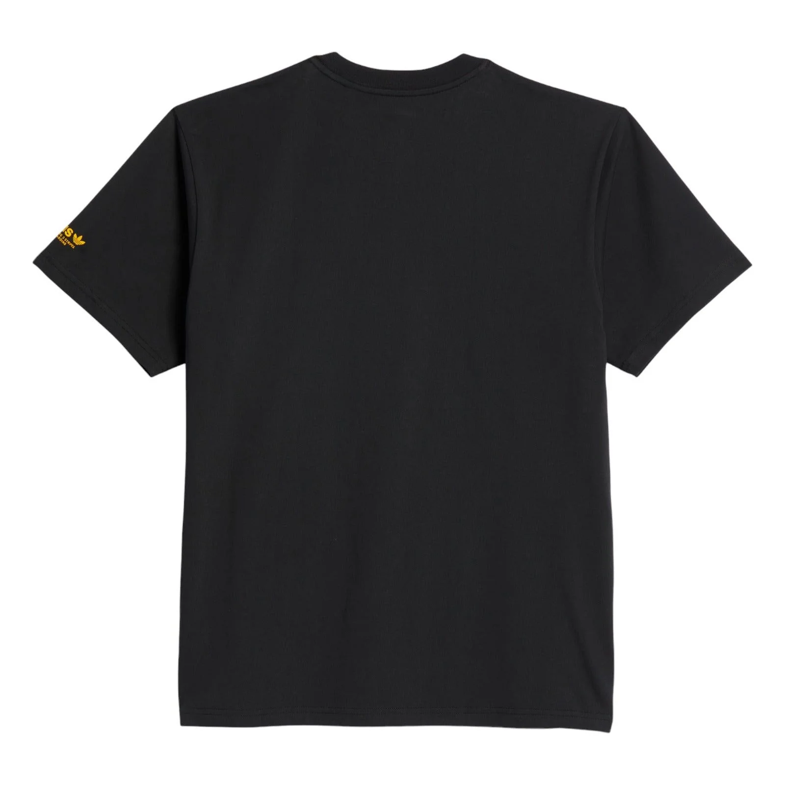 adidas Originals Unisex 4.0 Flipped Adi Skateboarding Tee - Black / Yellow - Image 8