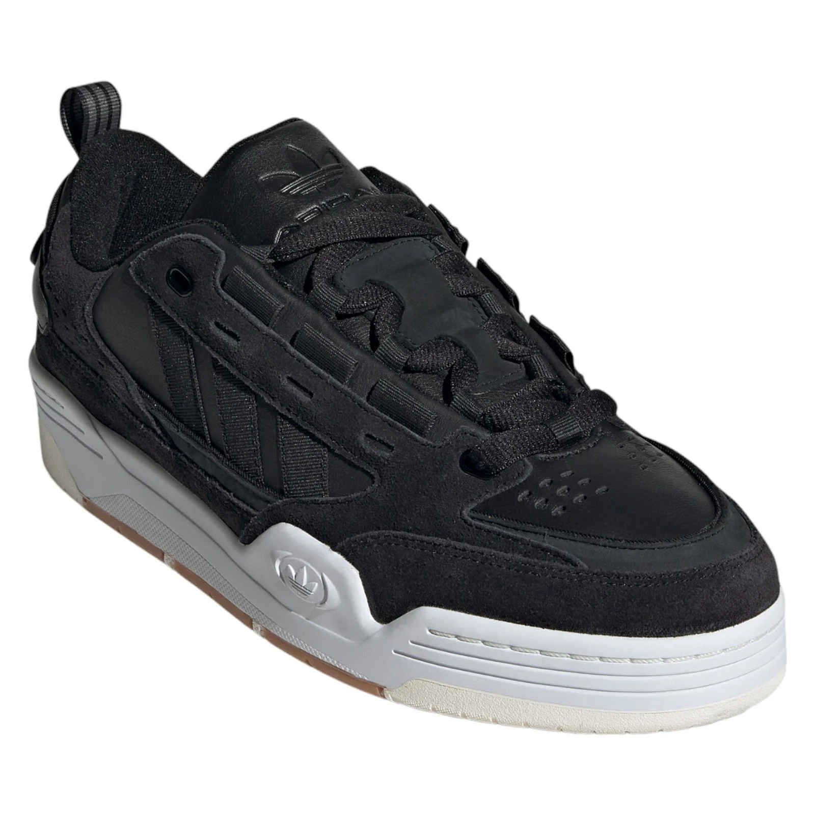 adidas Originals Unisex ADI2000 Retro Shoes - Core Black / Cloud White - Image 2
