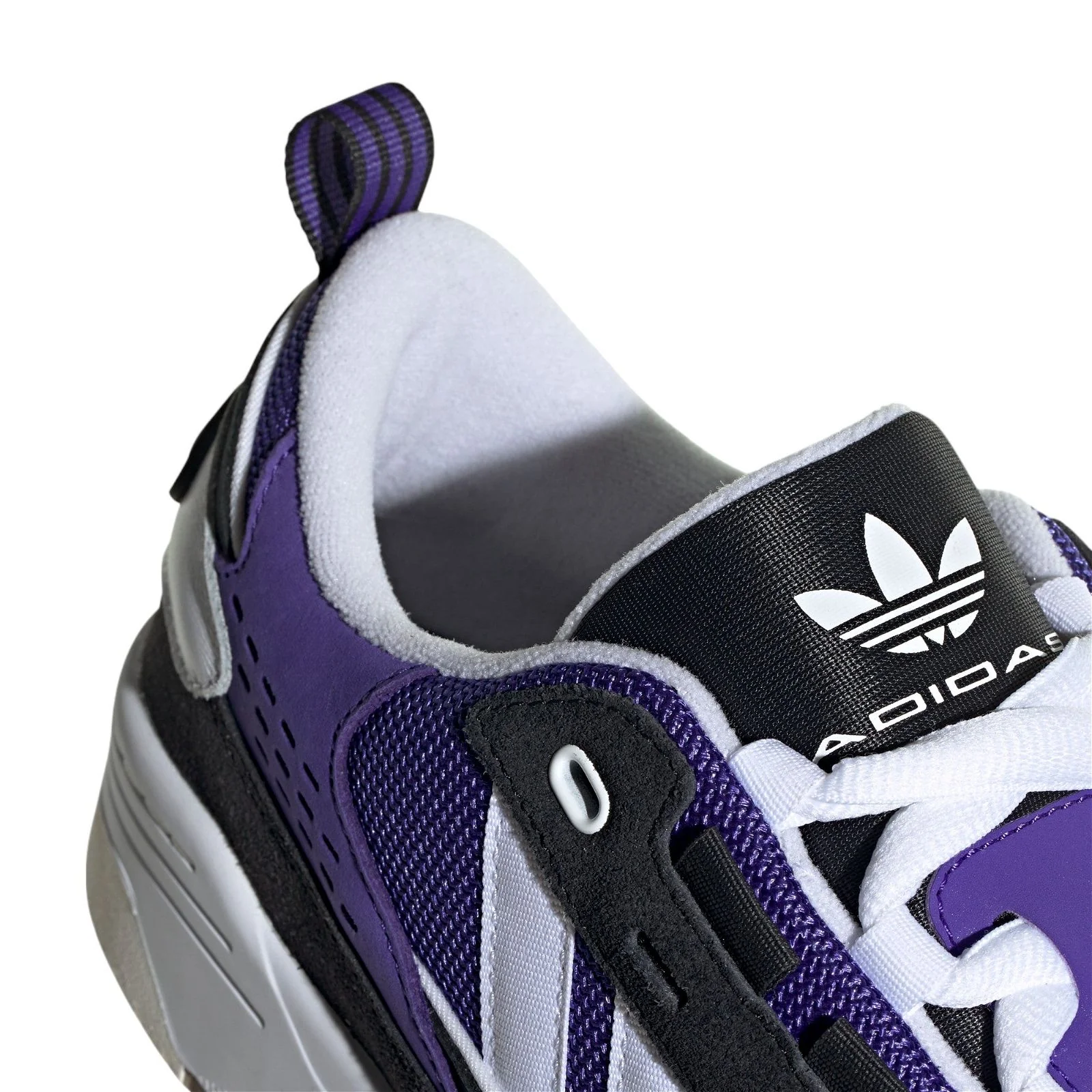 adidas Originals Unisex ADI2000 Retro Shoes - Purple / Cloud White - Image 6