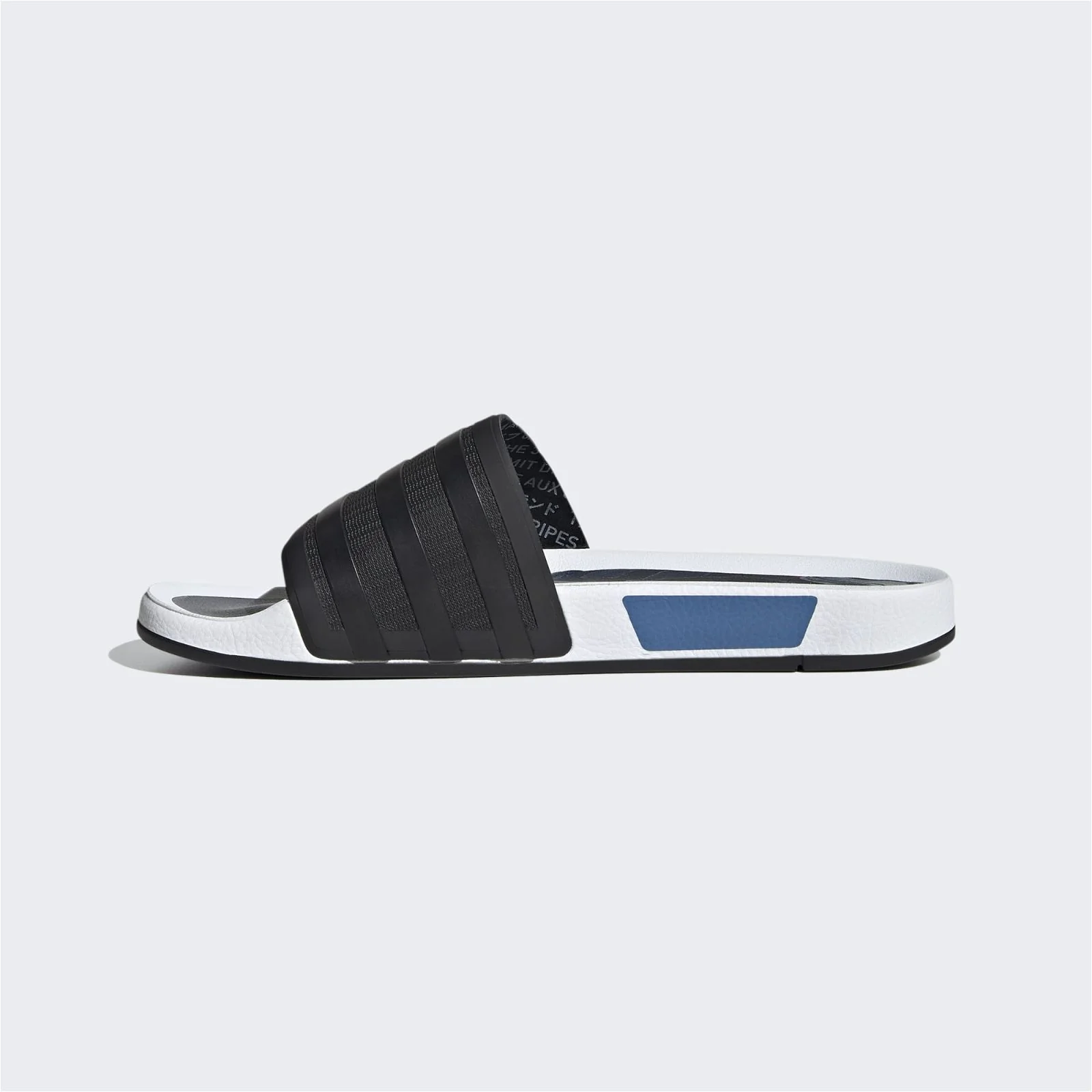 adidas Originals Unisex Adilette Premium NMD_R1 Slides - Black - Image 8