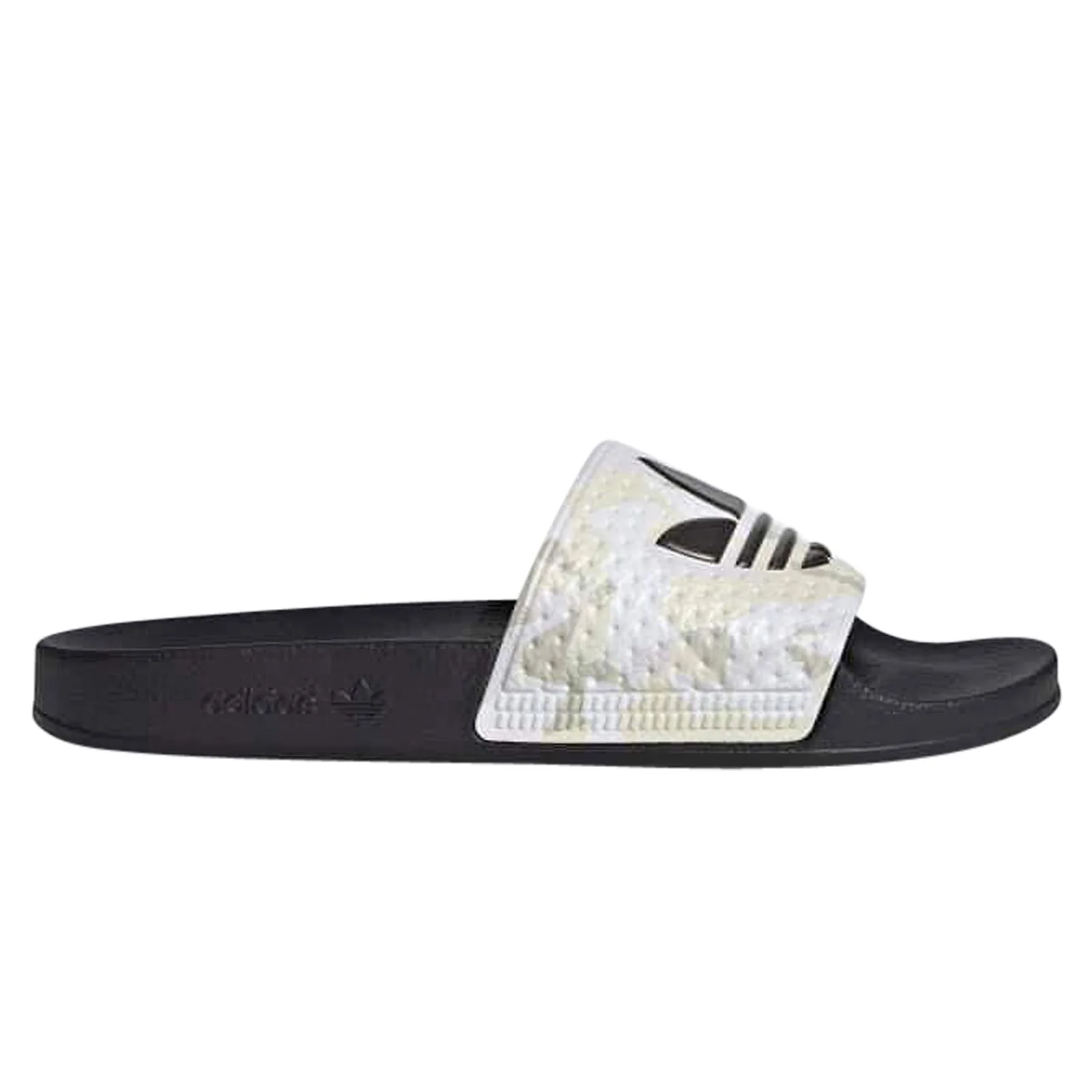 adidas Originals Unisex Adilette Slides Camo Print - Black